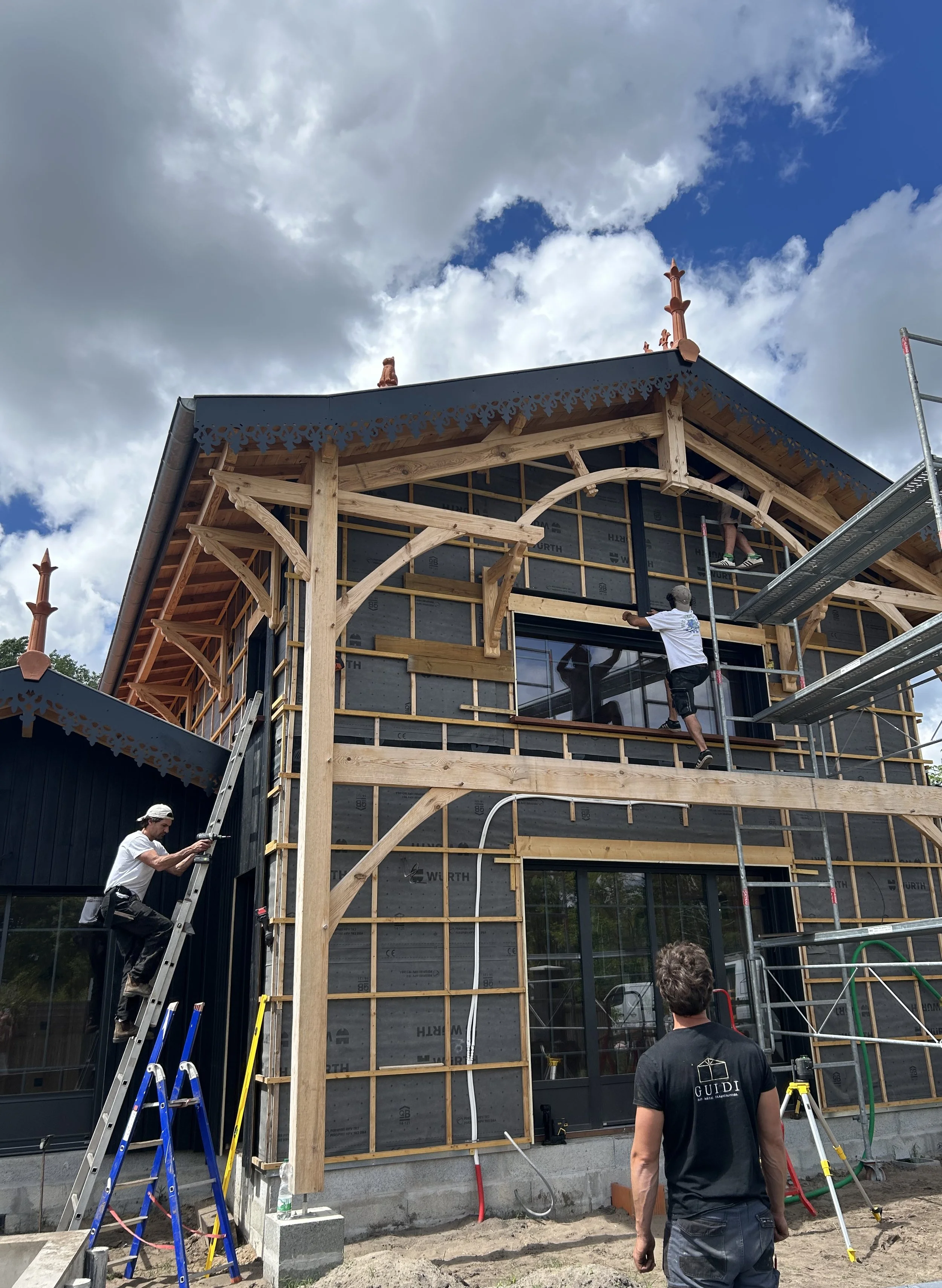 maison en bois structure 