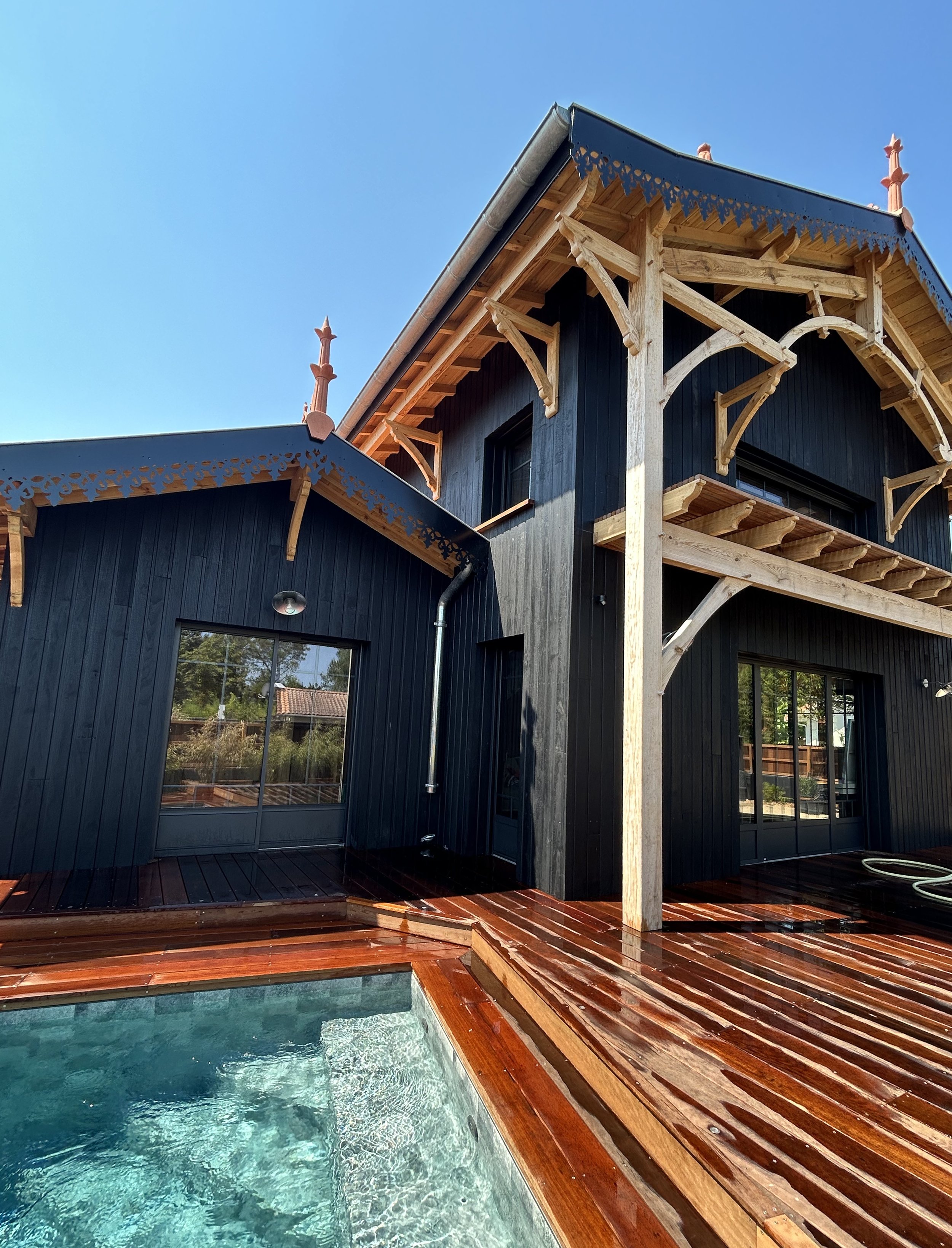 Maison de vacances en bois 