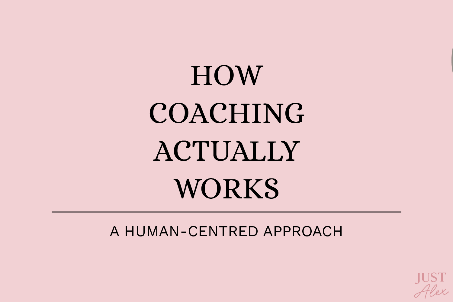 How Coaching Actually Works