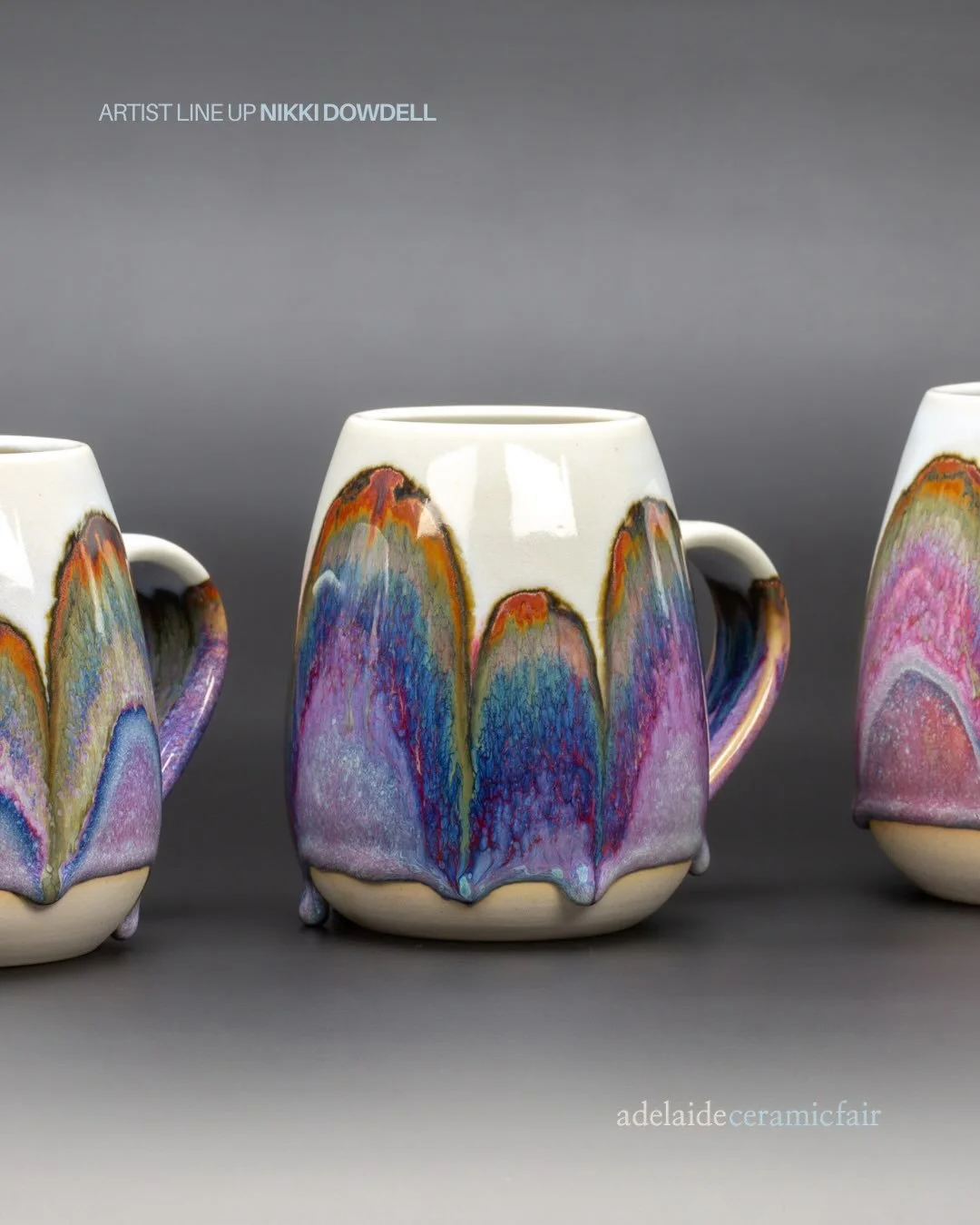 Nikki Dowdell&rsquo;s ceramic practice centres on glaze development and experimentation, exploring the endless possibilities of glaze through testing, research and refinement. Her work specifically investigates interactions between raw materials and 