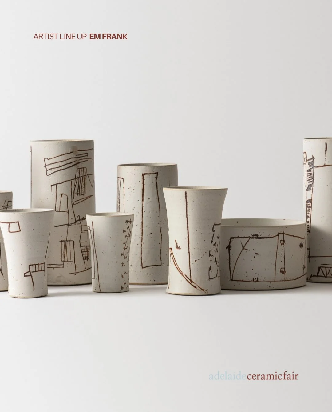 Em Frank works across ceramics, sculpture and mixed media. Her practice is driven by material intrigue and a continuous cycle of inquiry, where each resolution becomes a starting point for the next. Over a decade working with community art centres ha
