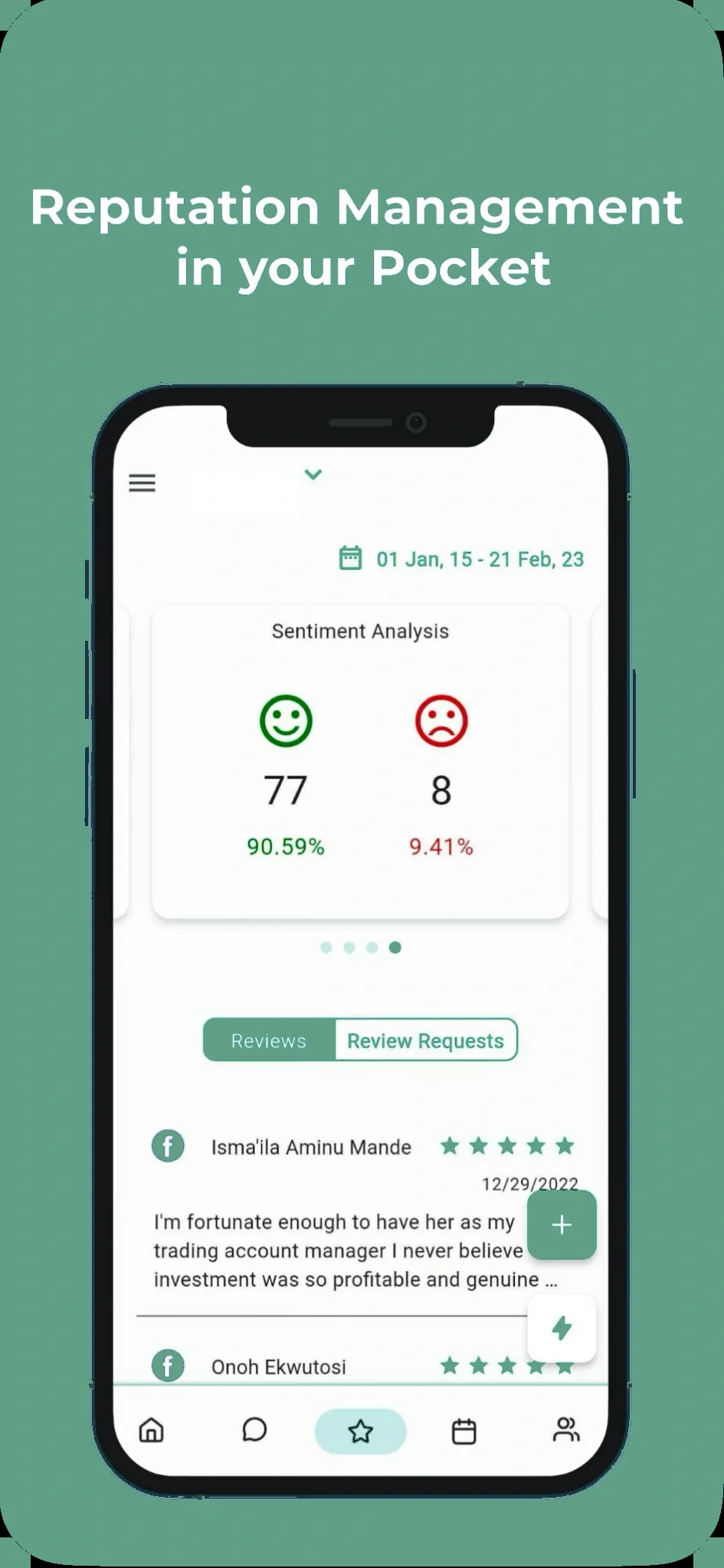 Streamwise app manage google reviews