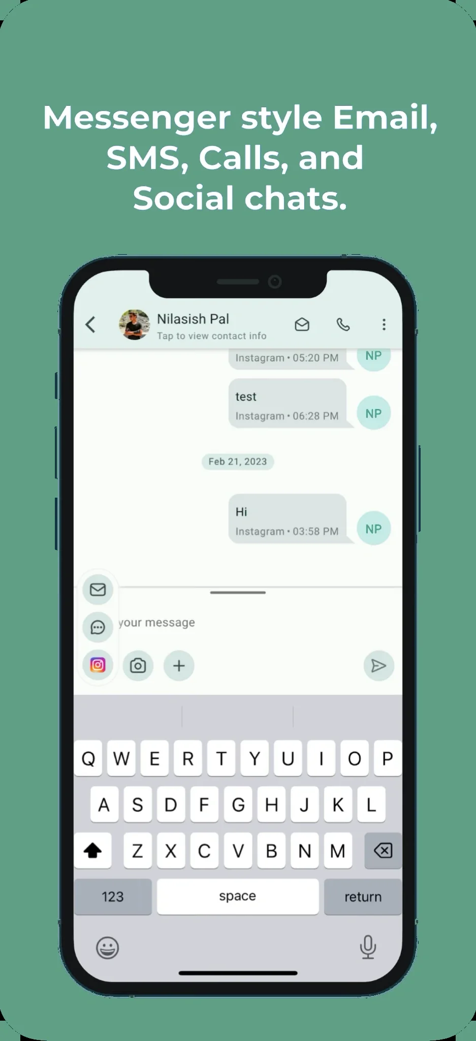 Streamwise app all your messages in one place