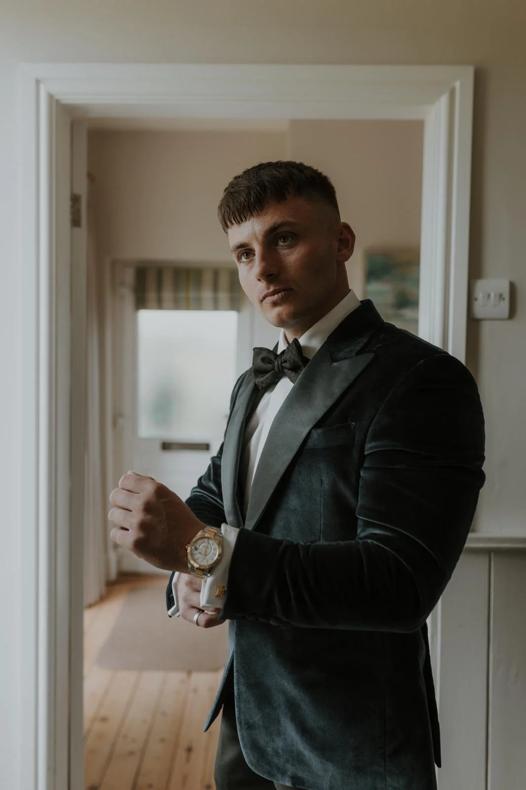 Made to Measure Wedding Blazer in Vlevt with Silk Lepels, Made by Amalfi Bespoke Tailors in Yorkshire