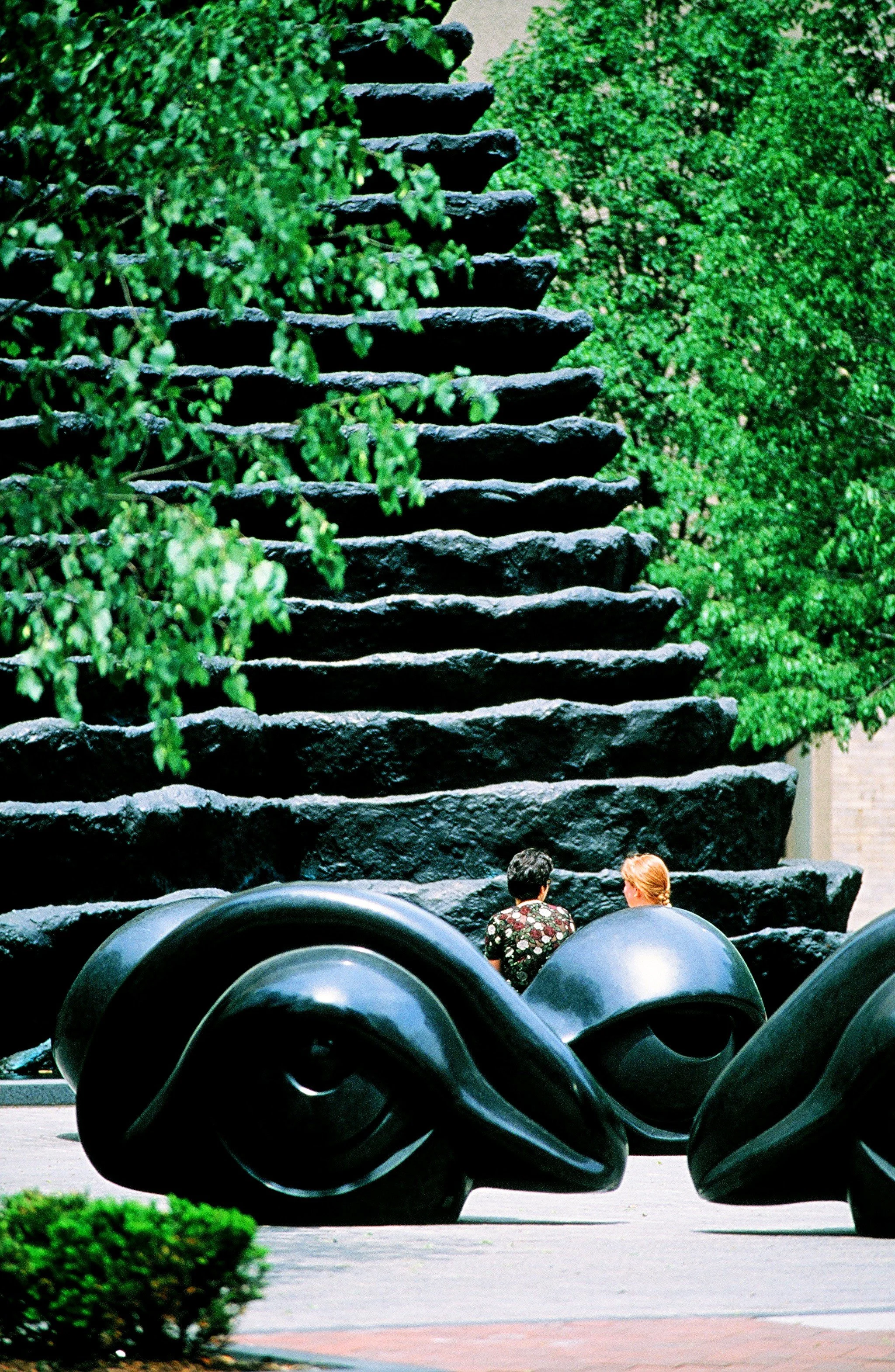 Agnes R. Katz Plaza-Louise Bourgeois installation.jpg