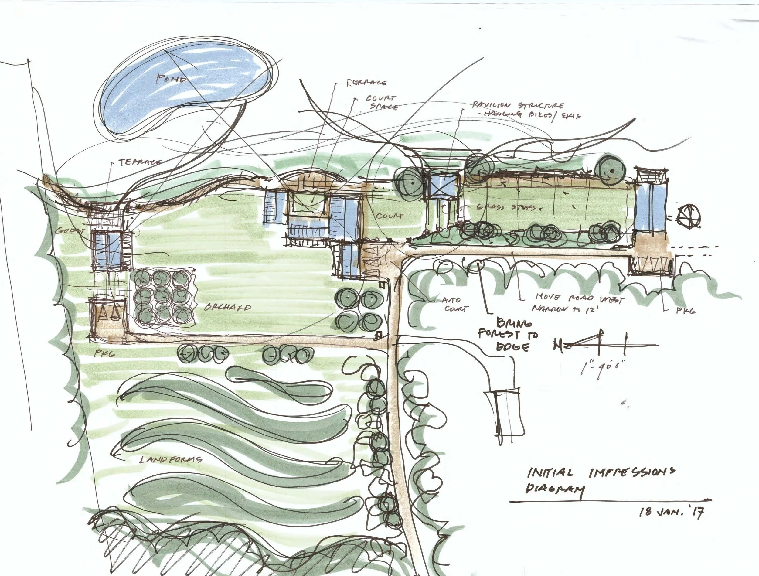 Site Plan Concept Sketch