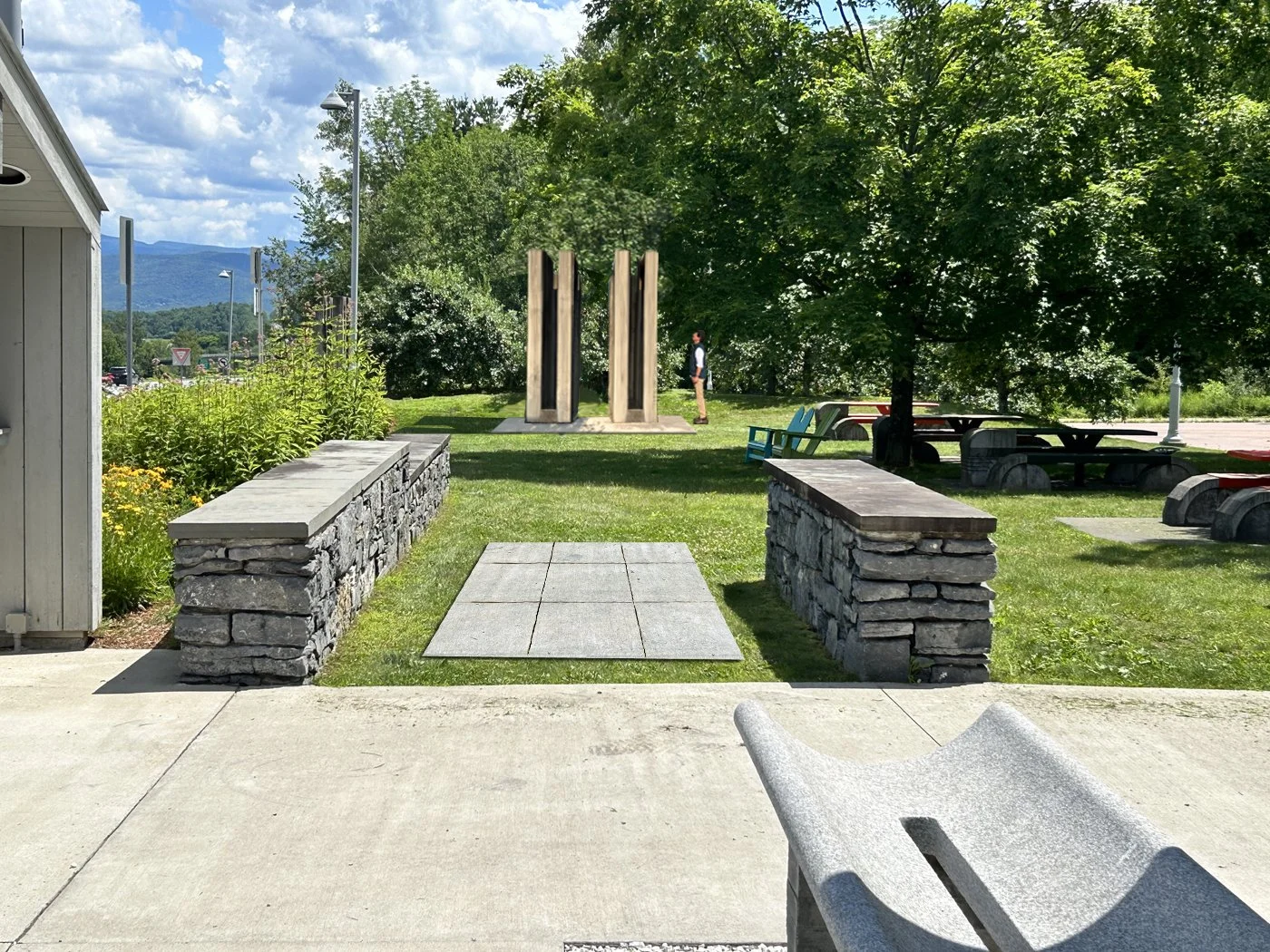 Eduardo Ramirez, Pamplona, Columbia. "Cuarto Torres" (Four Towers). Rendering of proposed relocation.