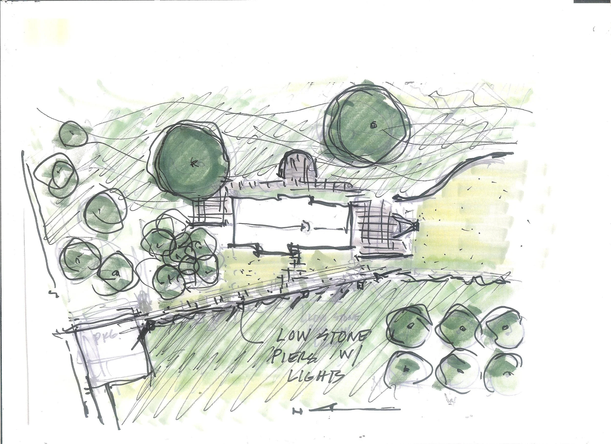 Guest House Concept Sketch