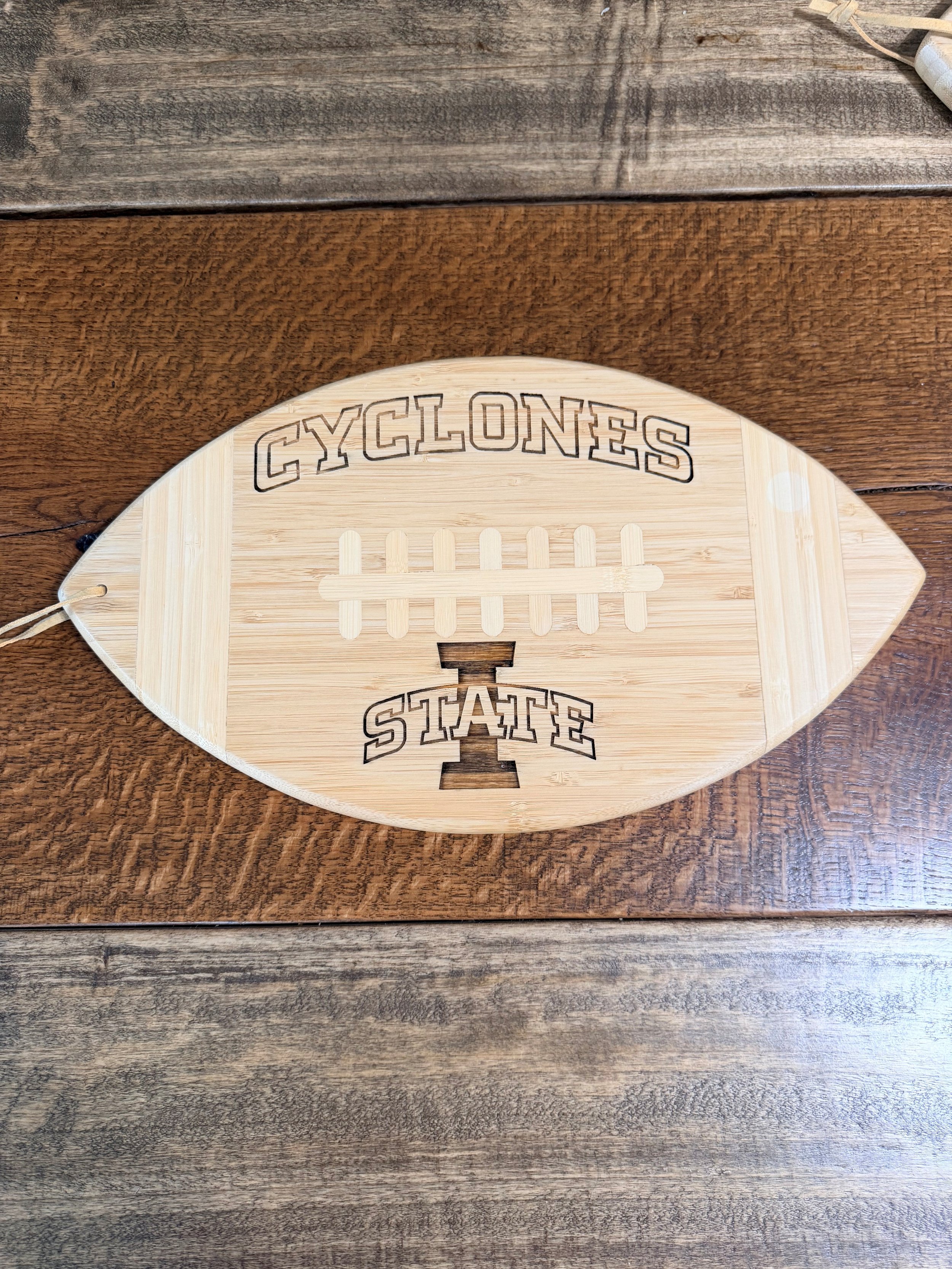 Iowa State Cyclones Football Cutting Board