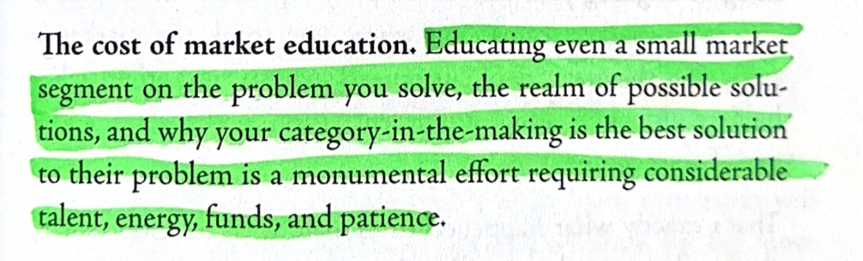 Bildet viser et utdrag fra boken Courageous Marketing