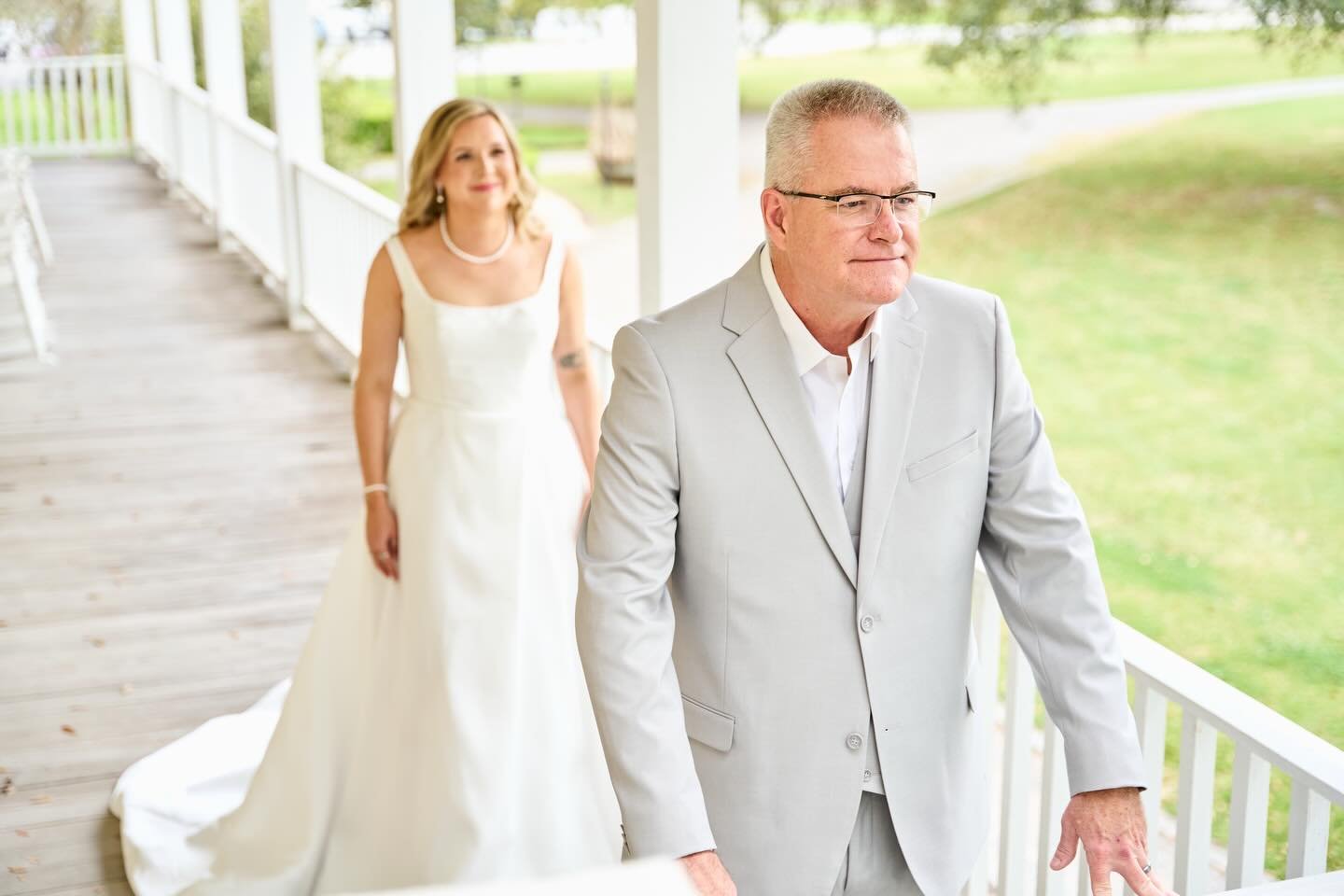 Man I&rsquo;m gonna cry so bad when my daughters do a 1st look with me like Jessica and her dad. 🥲