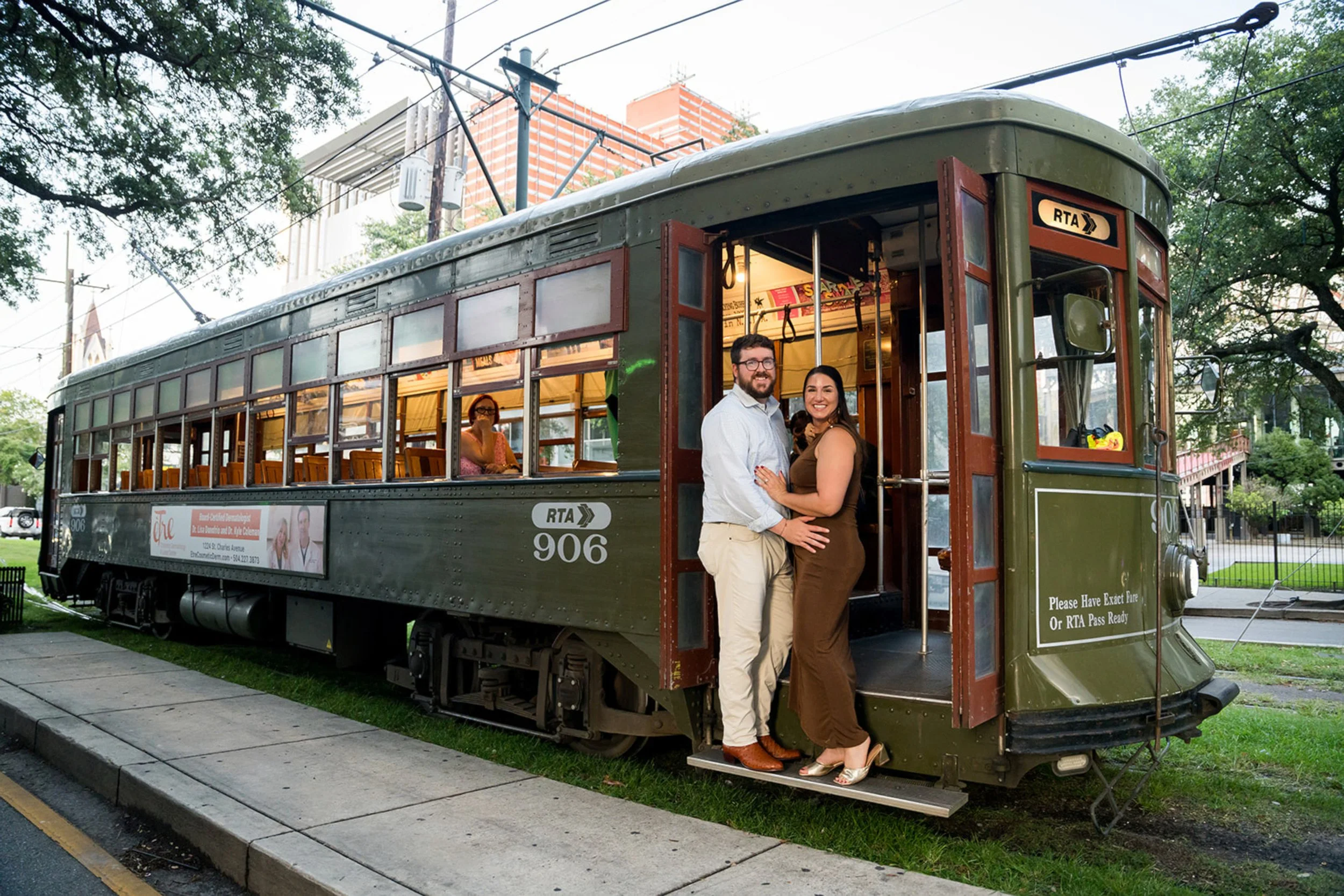 Downtown New Orleans engagement - Emily &amp; Jackson 