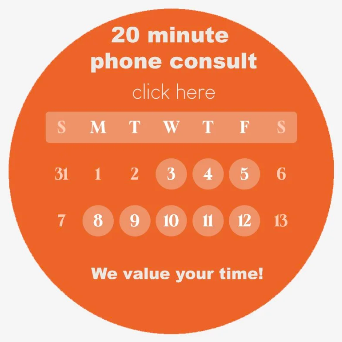 schedule a phone consult with GK