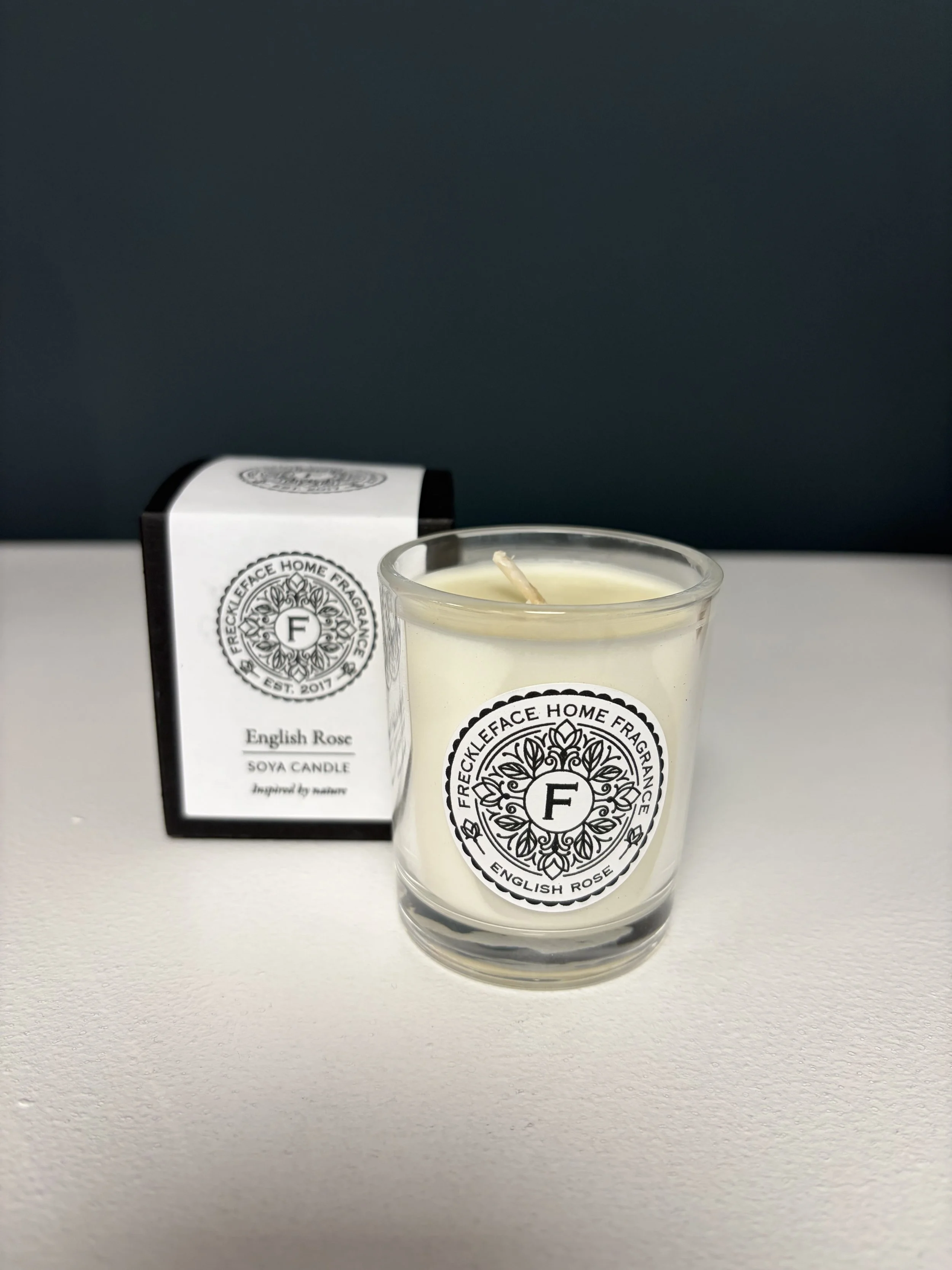Freckleface Home Fragrance Mini Candle | English Rose