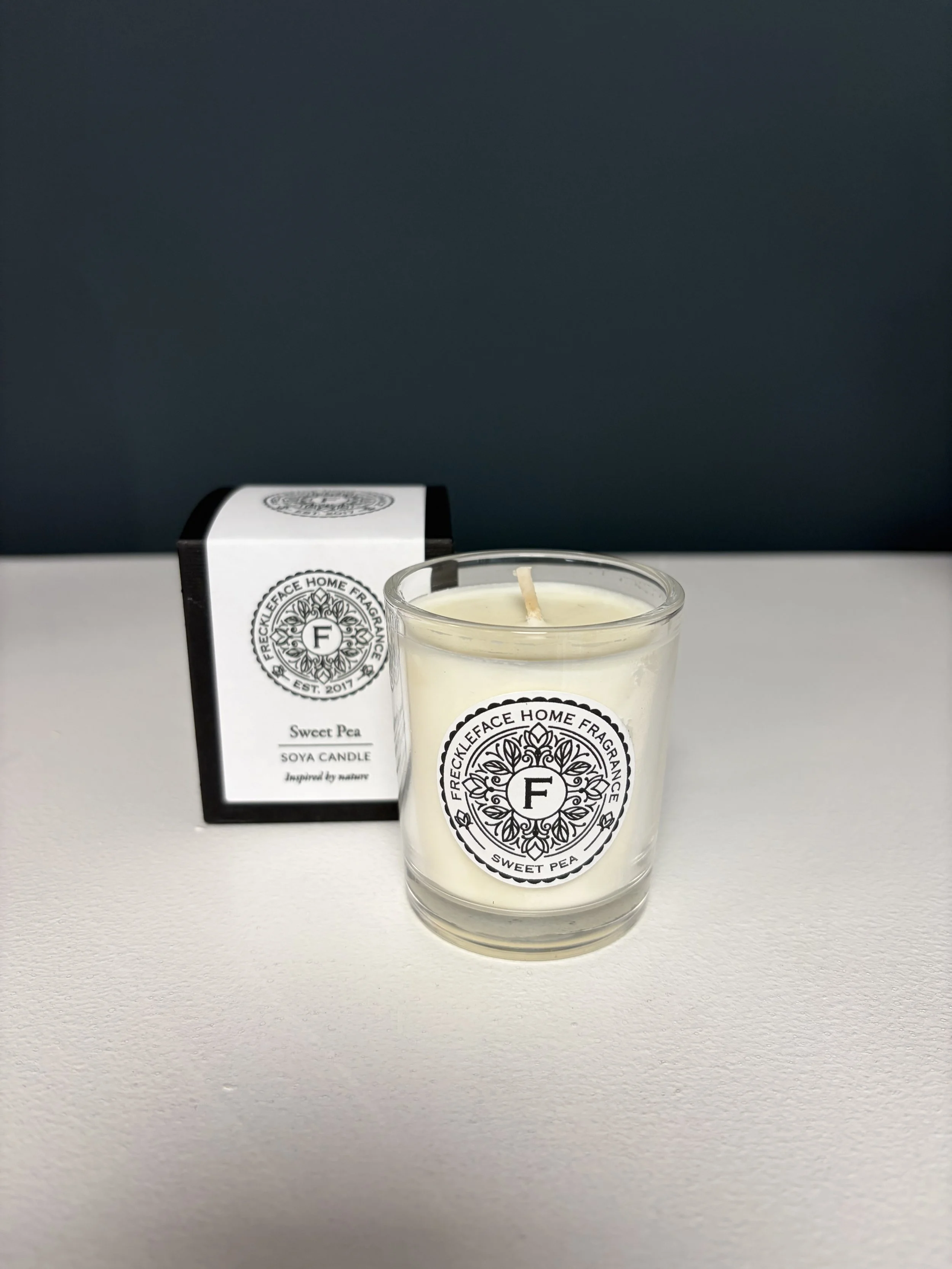 Freckleface Home Fragrance Mini Candle | Sweet Pea