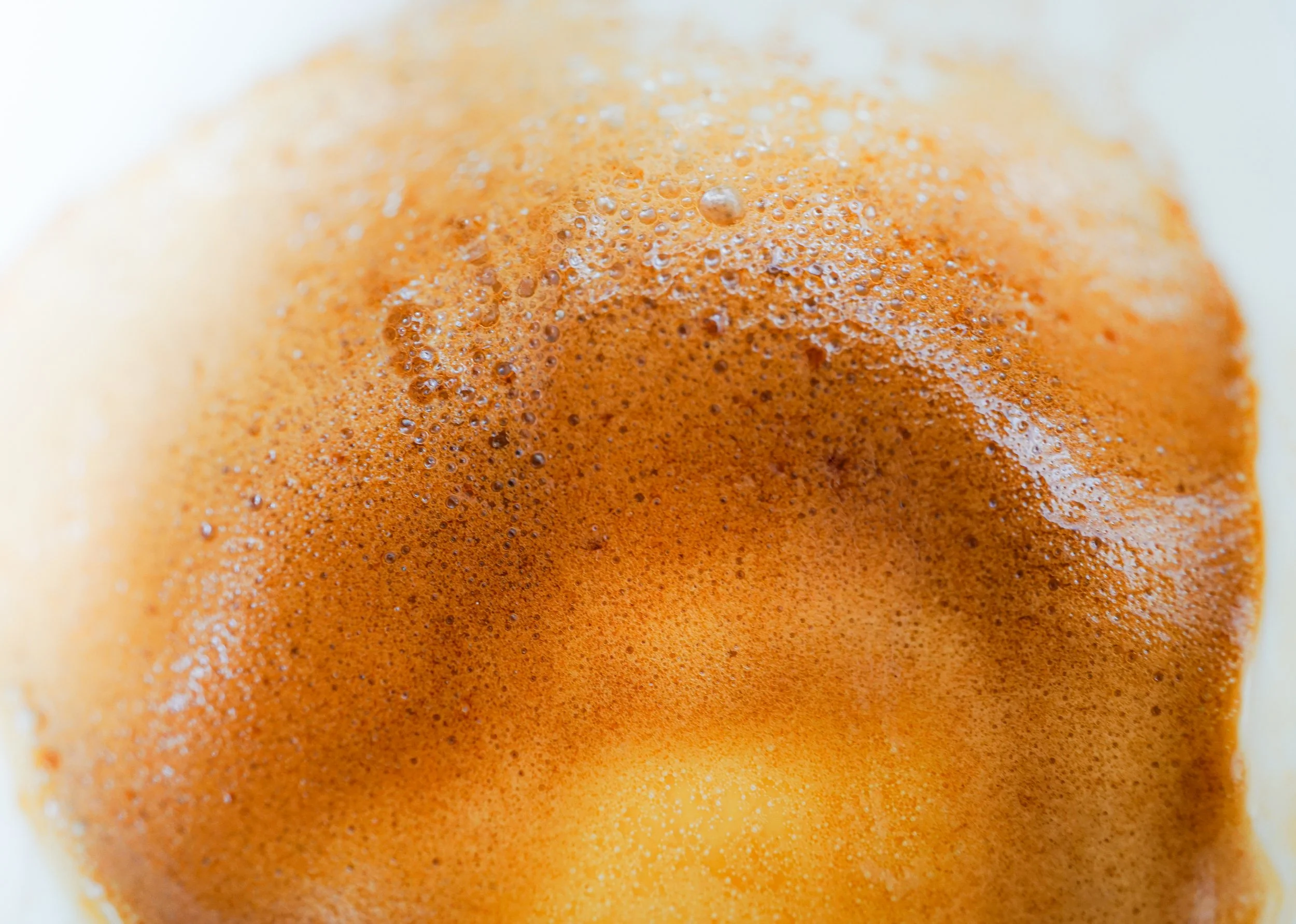 Mousse de café - photographie