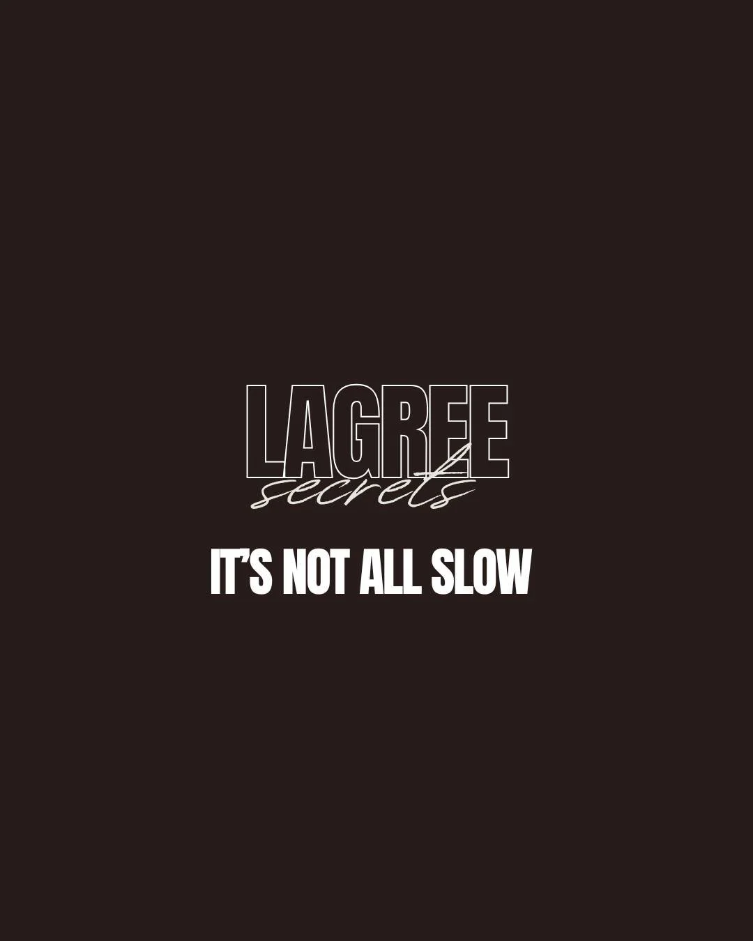 slow is everything to us here, as you know. lagree is ALL about controlled movements maximising time under tension. 

but but but but but when we say "transitioning from wheelbarrow into bear in 5, 4, 3, 2, 1" you better be ready to LAUNCH 