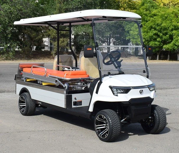 white rescue cart
