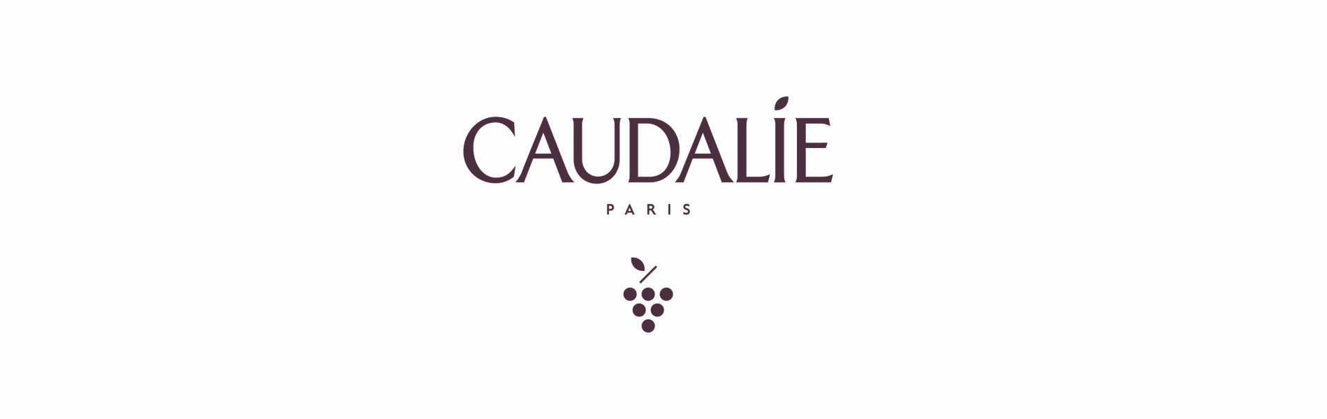 Caudalie Paris logo with grapevine icon