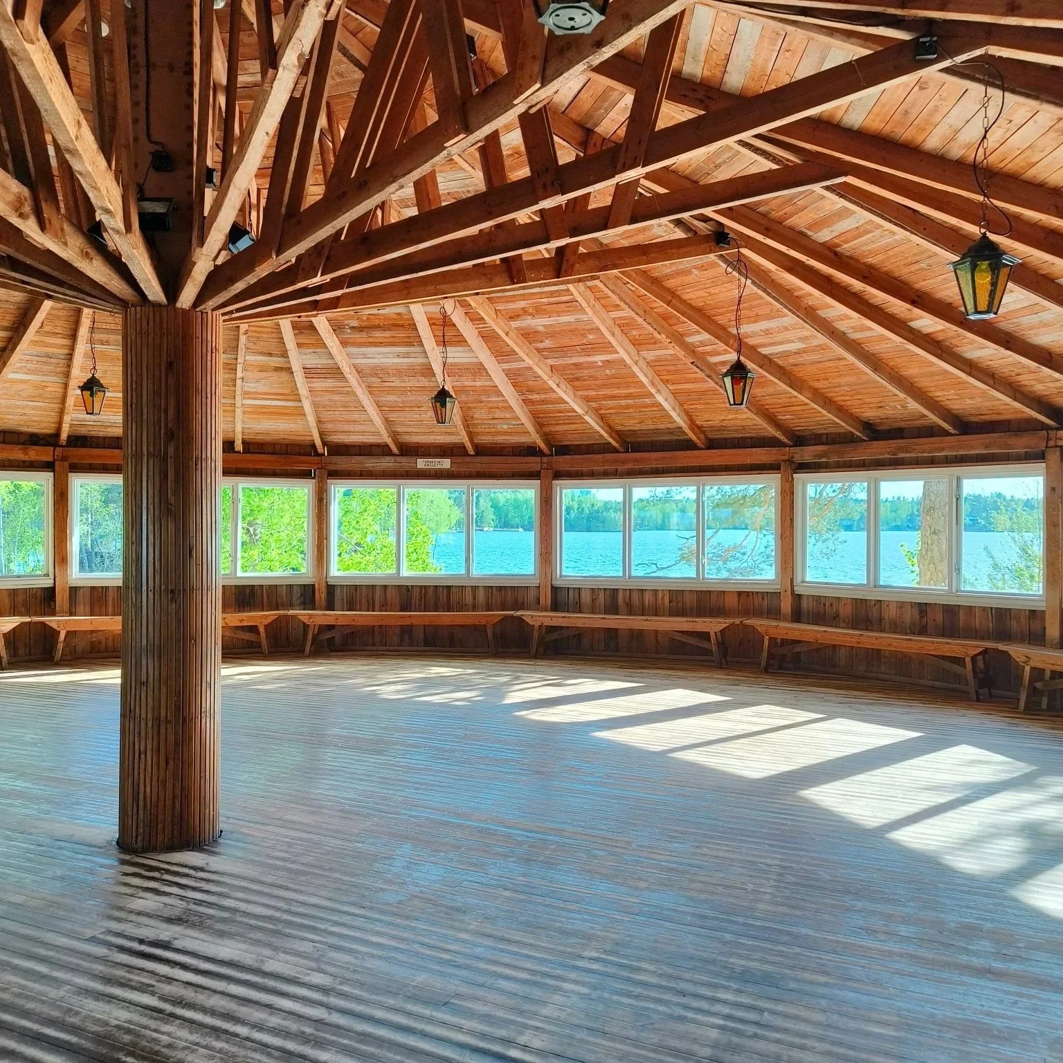 Haikan lavan järvimaisema