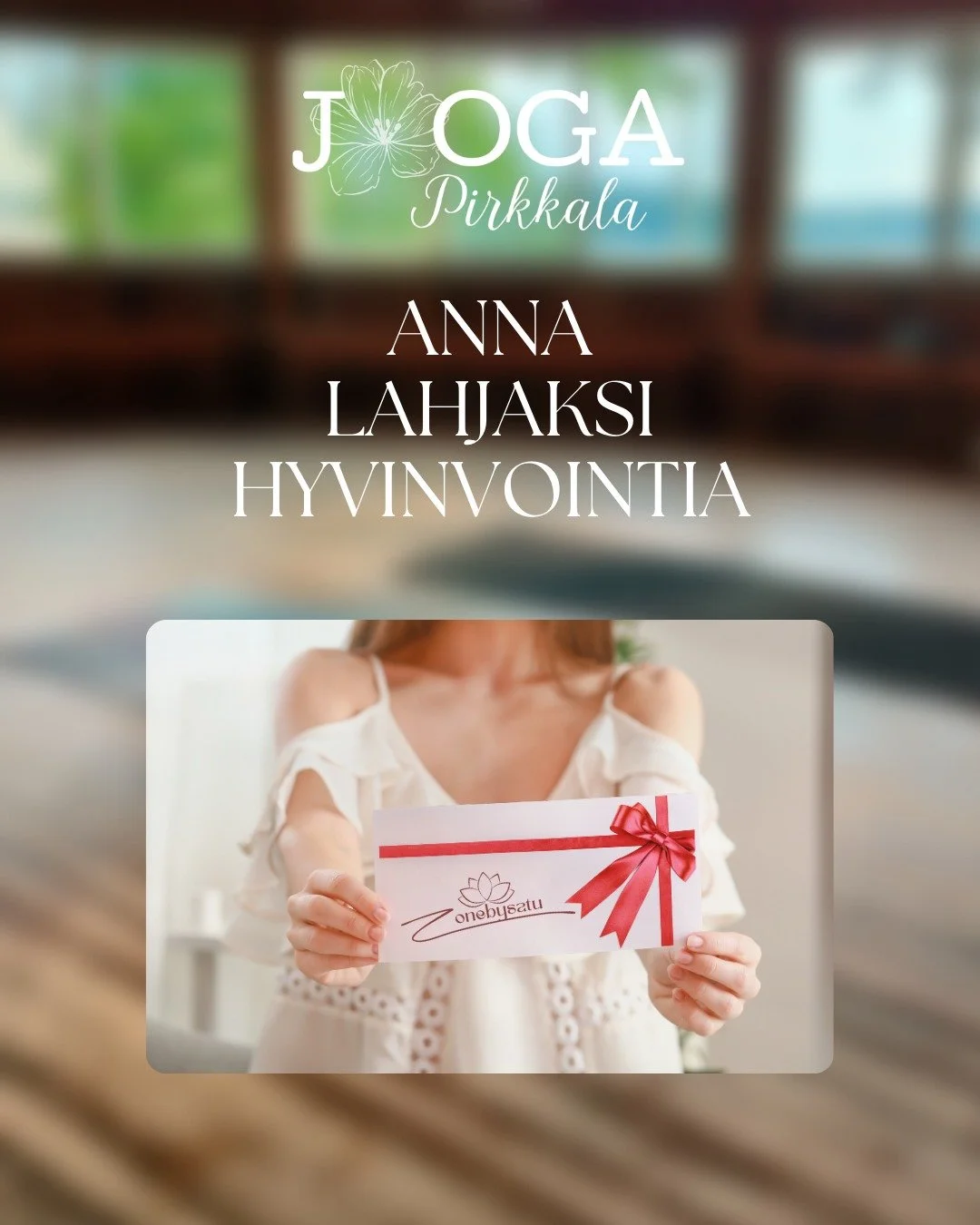 🎁✨ Anna t&auml;n&auml; vuonna lahjaksi jotain, mik&auml; todella tuntuu hyv&auml;lt&auml;.
Paikallisen hyvinvointialan yritt&auml;j&auml;n lahjakortti ei ole vain lahja &ndash; se on hetki heng&auml;hdyst&auml;, palautumista ja hyv&auml;&auml; oloa.