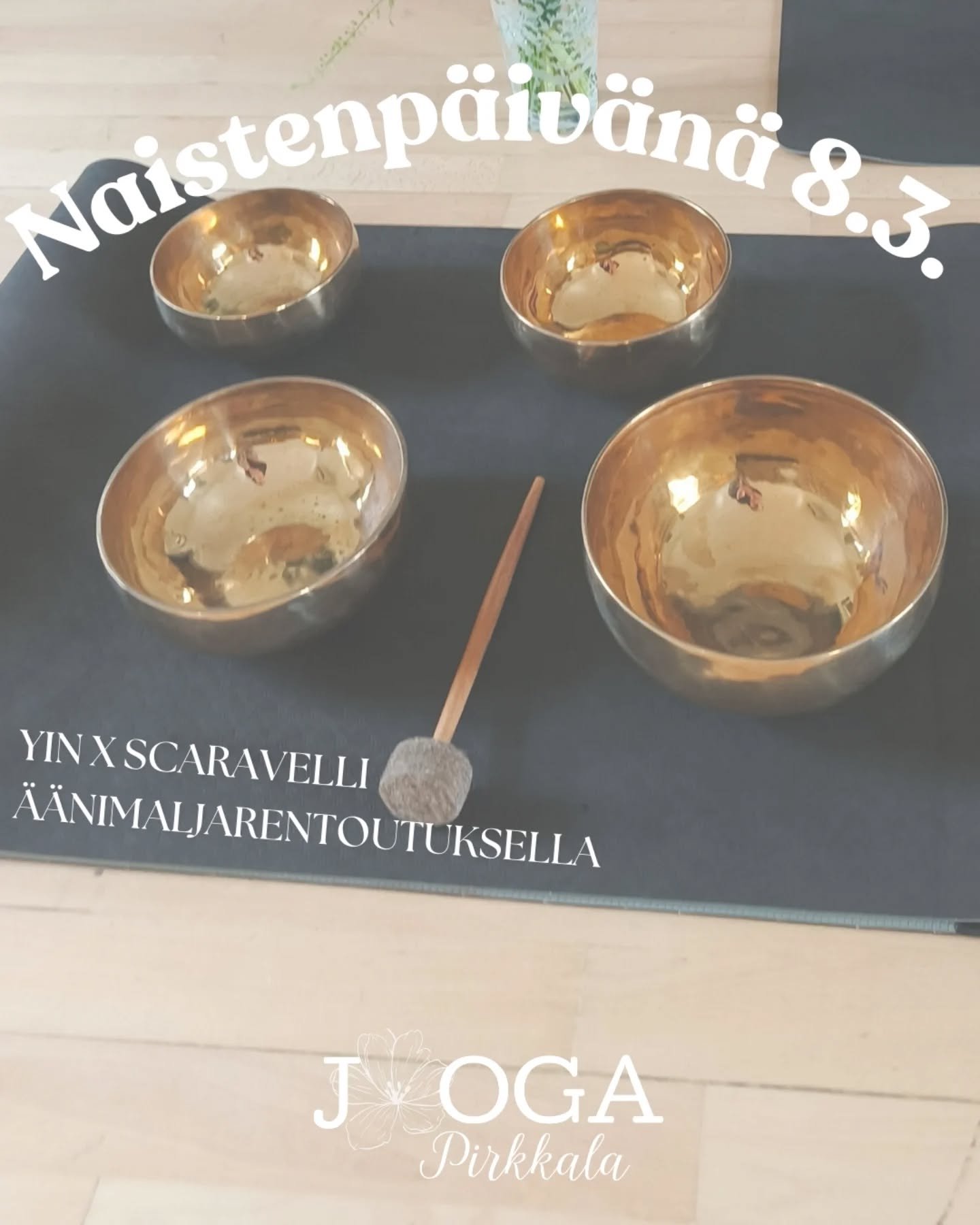 🤍 Naistenp&auml;iv&auml;n&auml; 8.3. pys&auml;hdy hyvinvointisi &auml;&auml;relle!

Tule hemmottelemaan kehoa ja mielt&auml; Yin x Scaravelli -joogaan, jossa liike on lempe&auml;&auml;, hengitys syv&auml;&auml; ja tilaa annetaan erityisesti lantion,