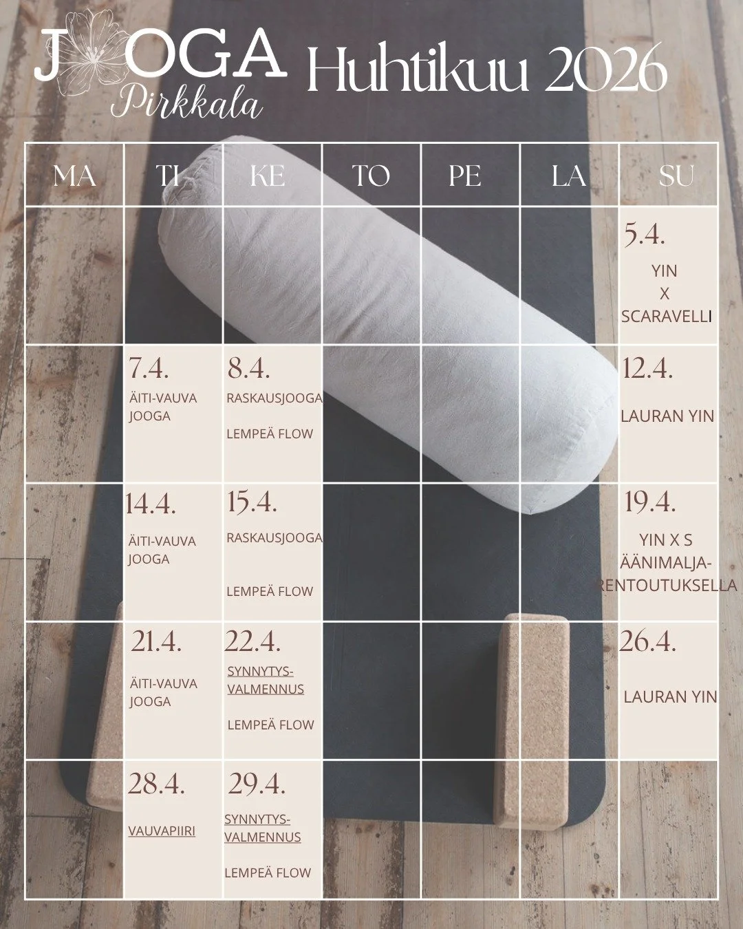 Kev&auml;t voi tuntua ihanalta, energiselt&auml; ja virtaavalta&hellip;
tai sitten ei todellakaan silt&auml;.

Ja tied&auml;tk&ouml; mit&auml; &ndash; molemmat ovat t&auml;ysin ok!

Kev&auml;&auml;ll&auml; keho ja mieli l&auml;htev&auml;t liikkeelle,