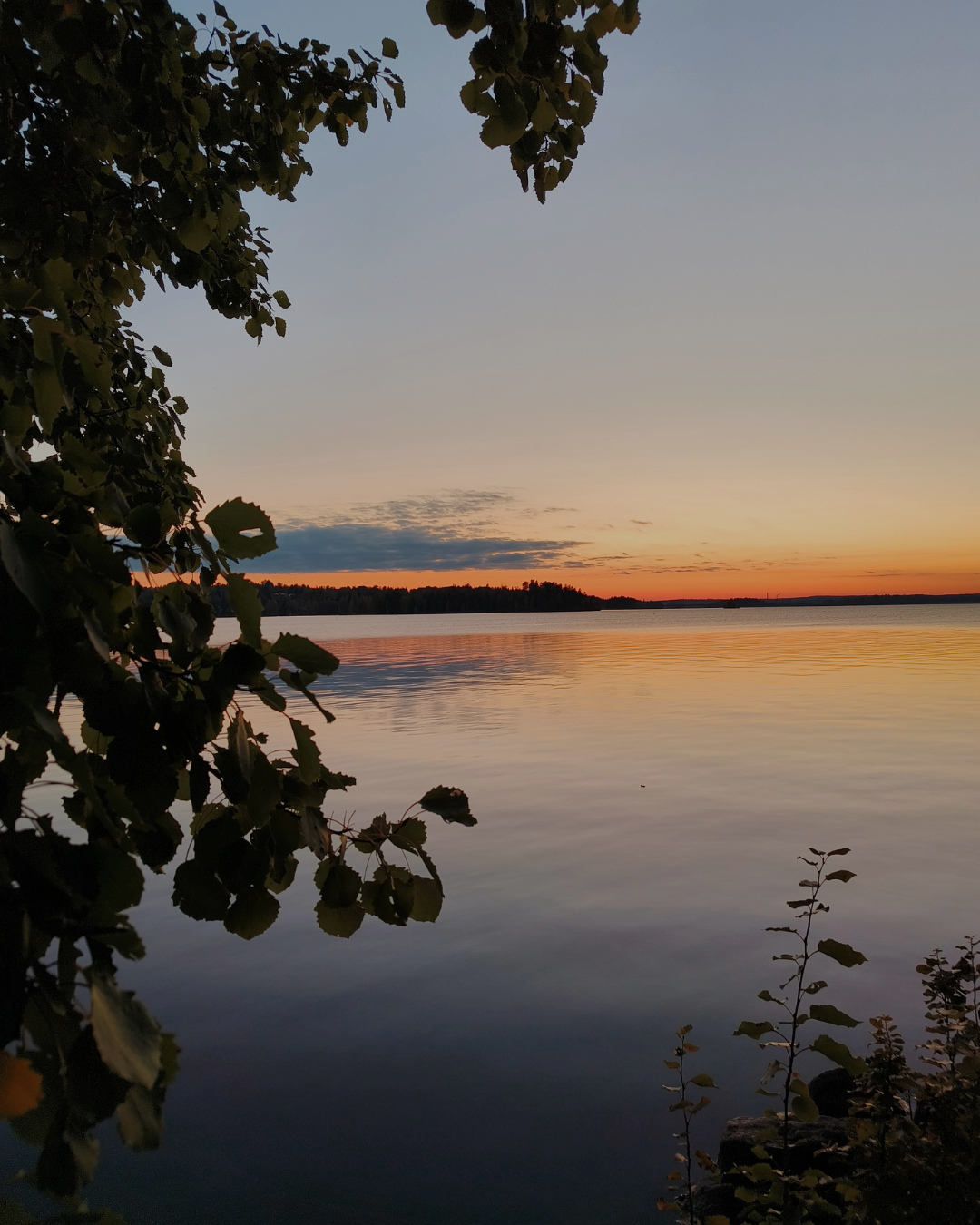 Järvimaisema Haikan Lavalta Pirkkalsta