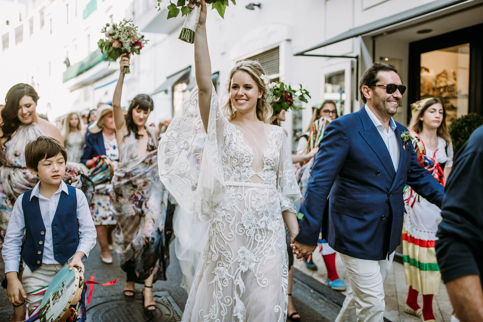 Laura’s capri wedding