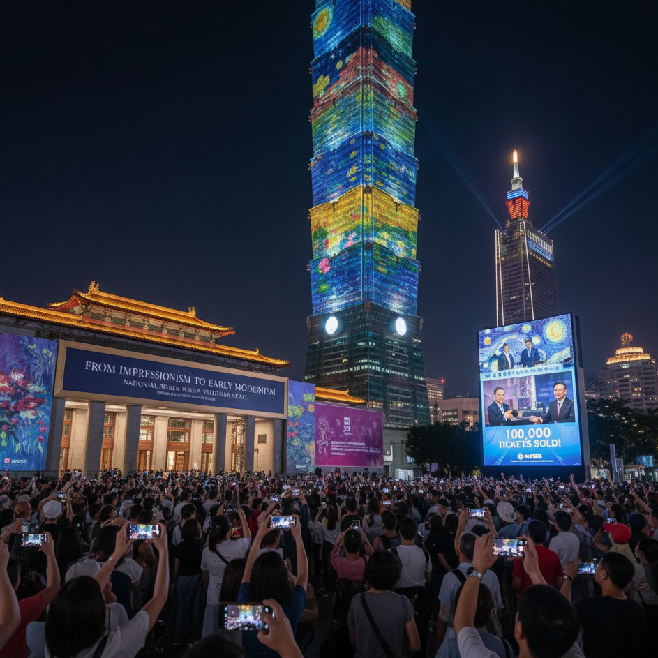 How French Masterpieces From a Wall Street Titan are Rocking Taipei: A Cultural Earthquake!