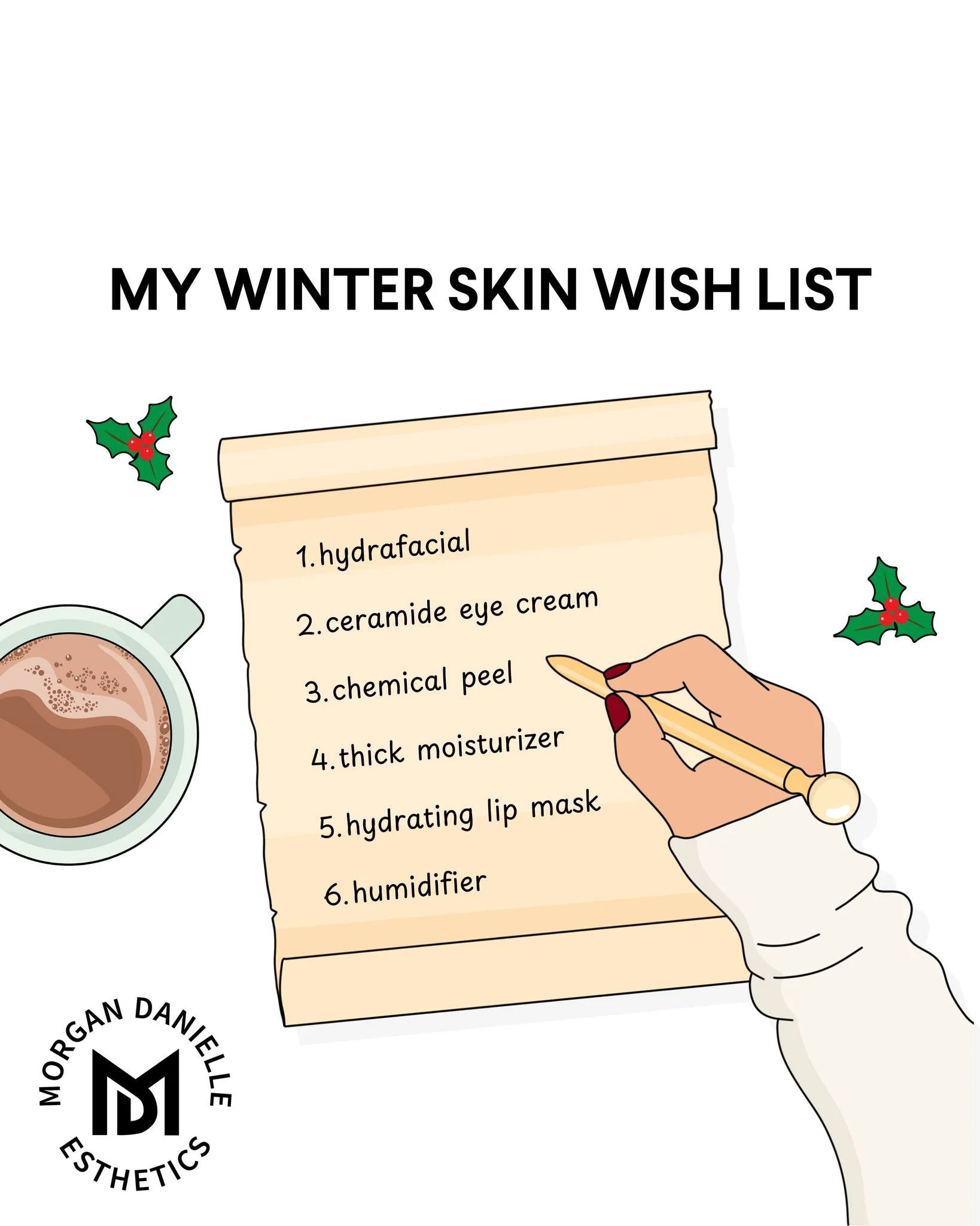 ❄️✨ It&rsquo;s coldie outside&hellip; and my Winter Skin Wishlist is officially LIVE! ✨❄️

As the temps drop, our skin starts screaming for a little extra love. Here are my must-have treatments + products to keep your skin glowing, hydrated, and wint