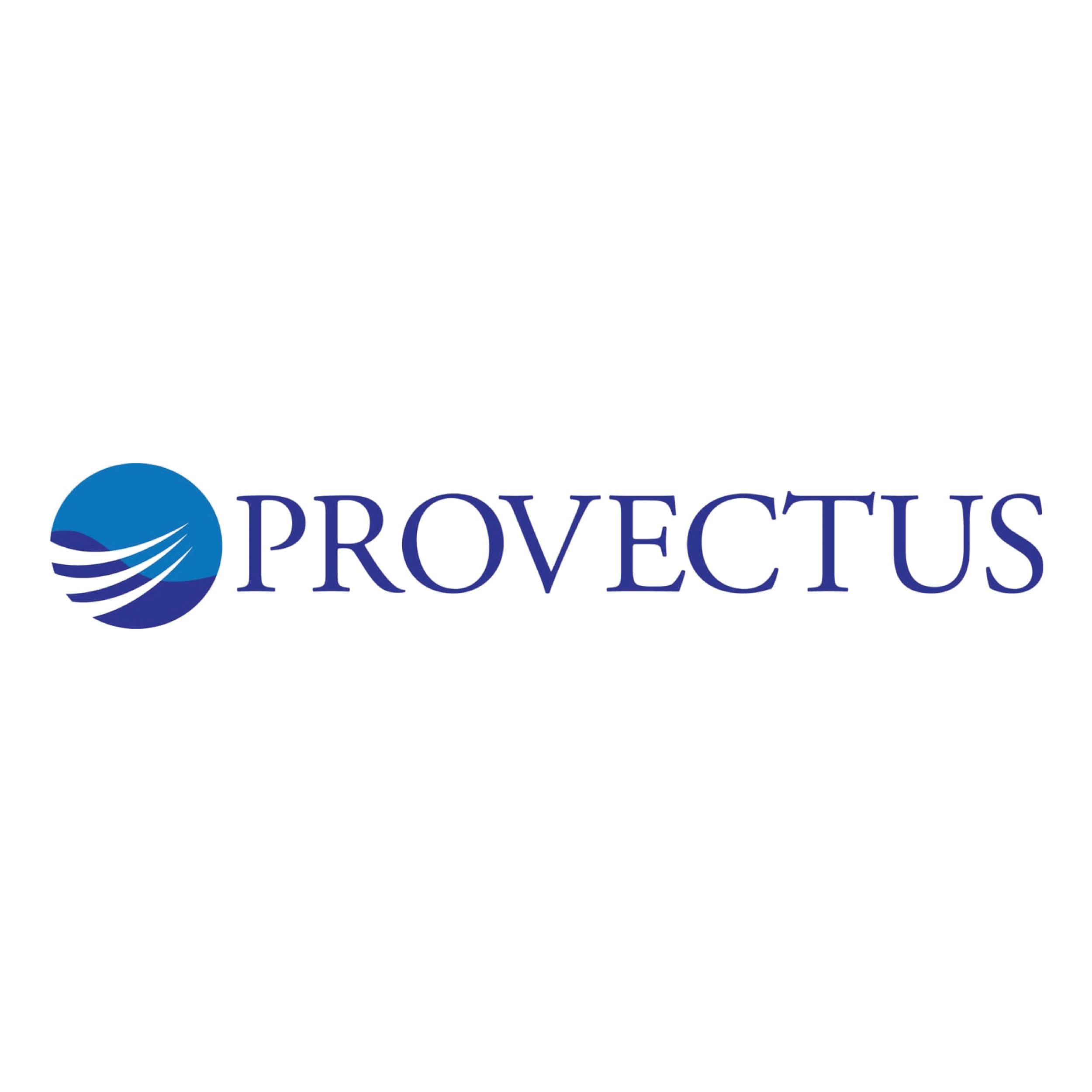 Prolectus logo with blue circular icon and stylized waves, and the word 'PROTECTUS' in blue capital letters.