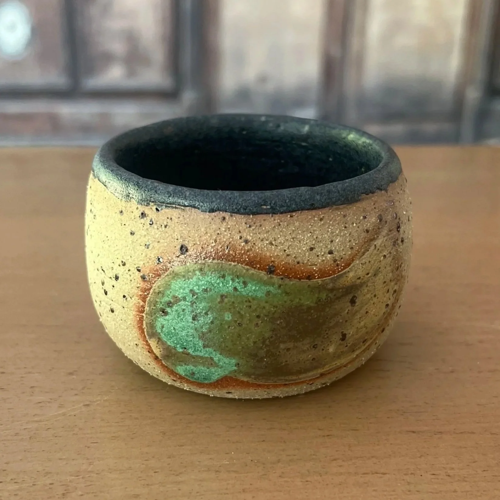 Black Granite Tea Bowl