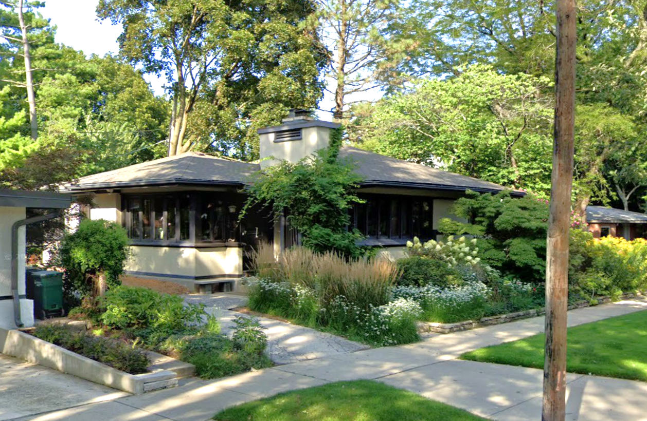 Frank Lloyd Wright, Burleigh Residence, 330 Gregory.png