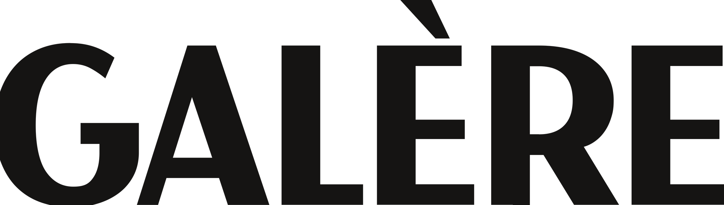 "Galére" black logo in large scale