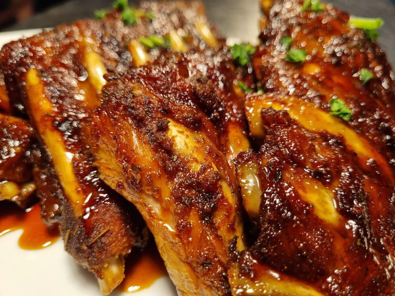 Spare ribs met secret dipsaus