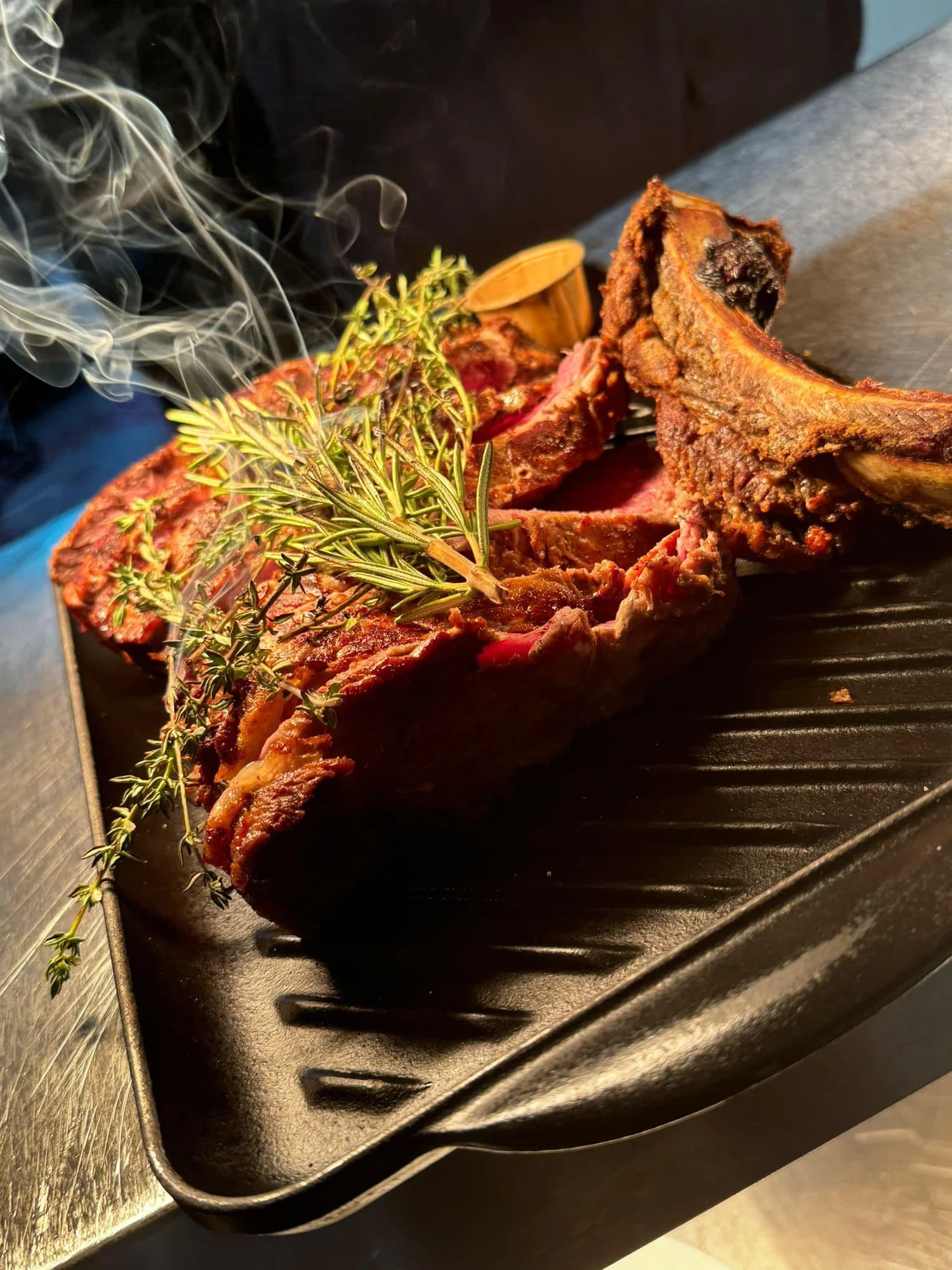 Ribeye met rozemarijn