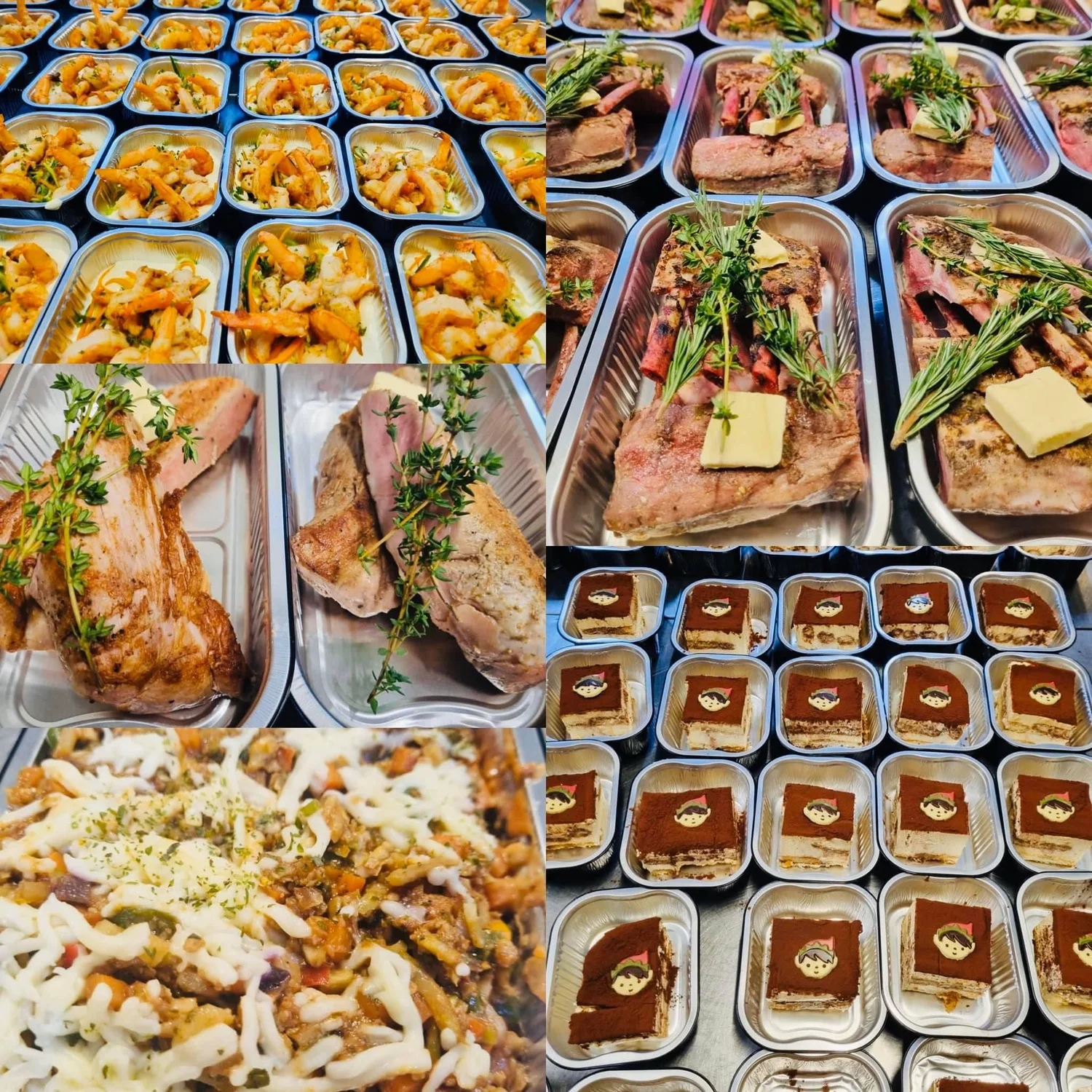 Feestelijke take away schotels van Bogèst