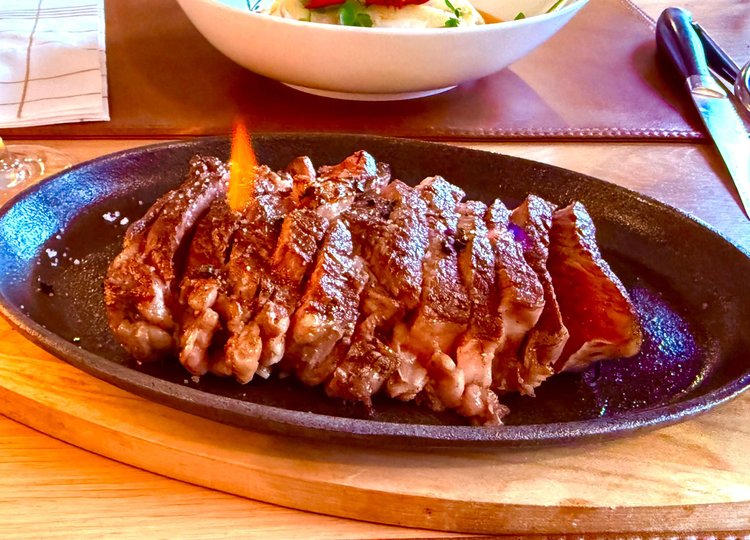 Steak op de plank