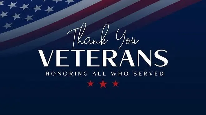 Thank you for your service! Happy Veteran&rsquo;s Day!
