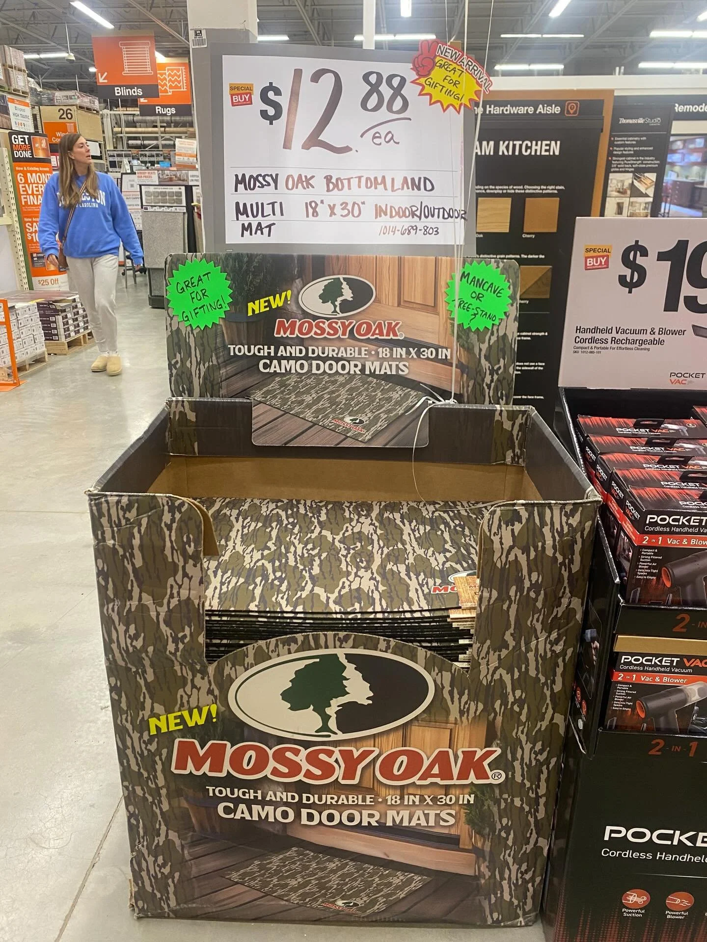 Just curious why you need to disguise your doormat&hellip;.?