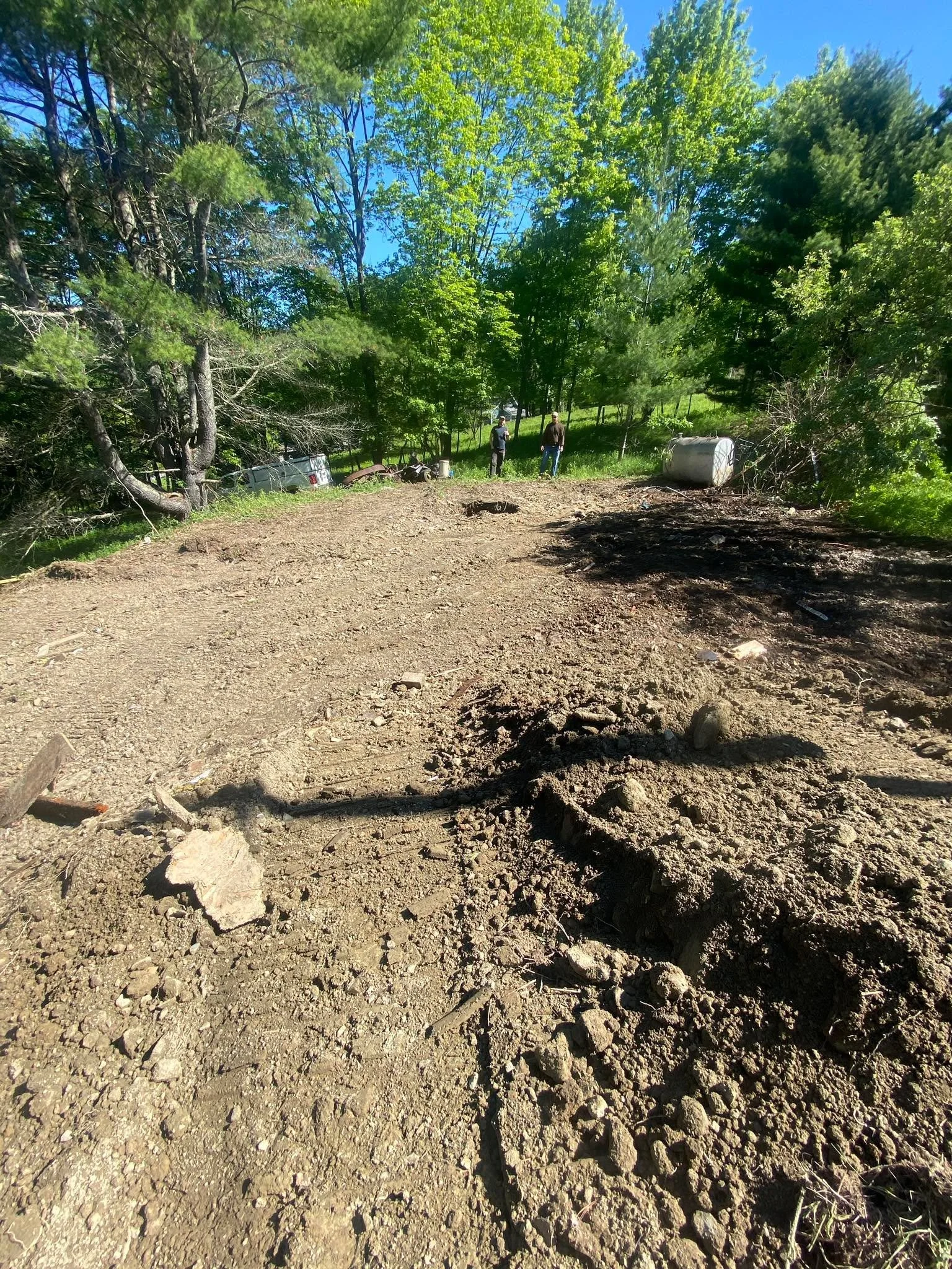 Uh, went up to meet the engineer at the investment property today and &hellip;..well&hellip;.. someone took my house 🤣