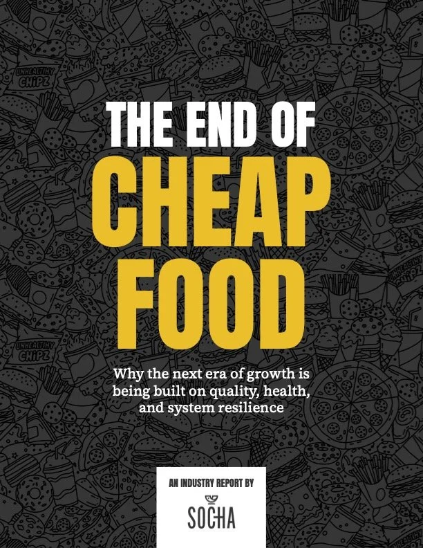 End of Cheap Food Industry Report