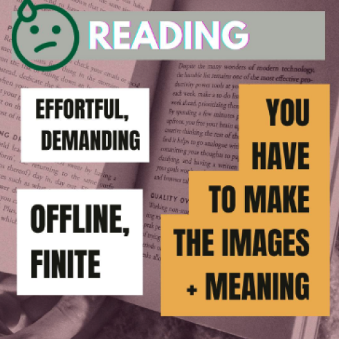 sensory images, key images, reading comprehension, secondary reading, teen reader