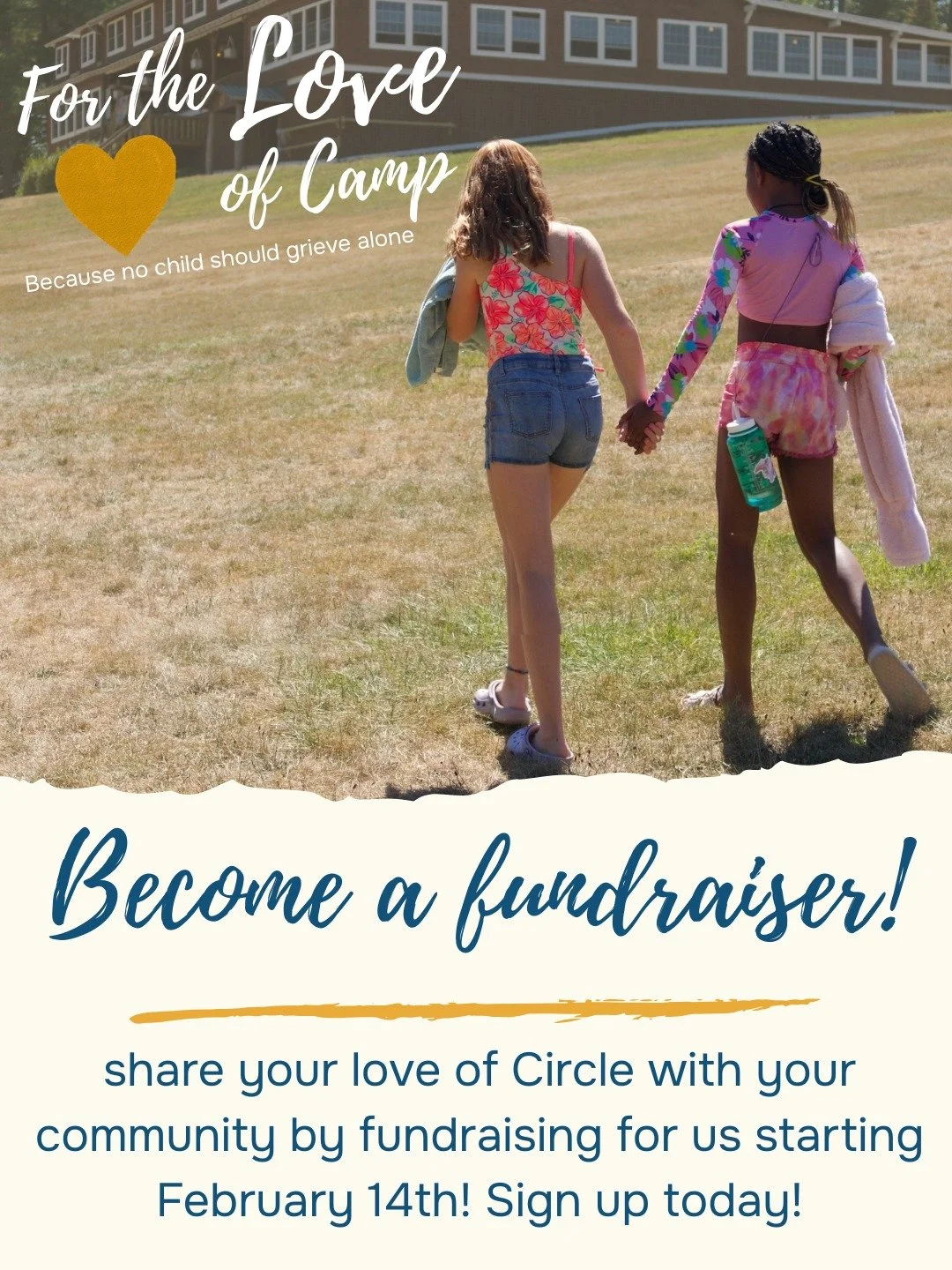 It's that time again for our biggest fundraiser of the year! We invite volunteers, alumni, and families to share with their community what Circle Camps has meant to them! If you would like to start your own fundraising page, click the link in our bio