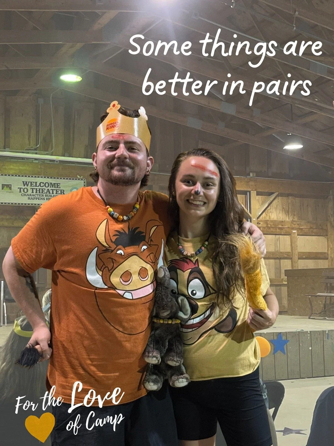 What do Timon &amp; Pumbaa and Circle Camps donors have in common?

They work better together.

Right now, every donation to Circle Camps will be matched dollar-for-dollar until 3/15! 

That means:
💛 $25 becomes $50
💛 $100 becomes $200
💛 $250 beco