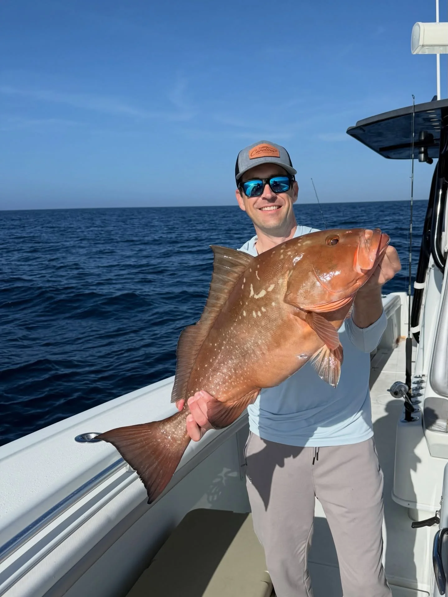 Solid grouper action on the 8 hour trip today!