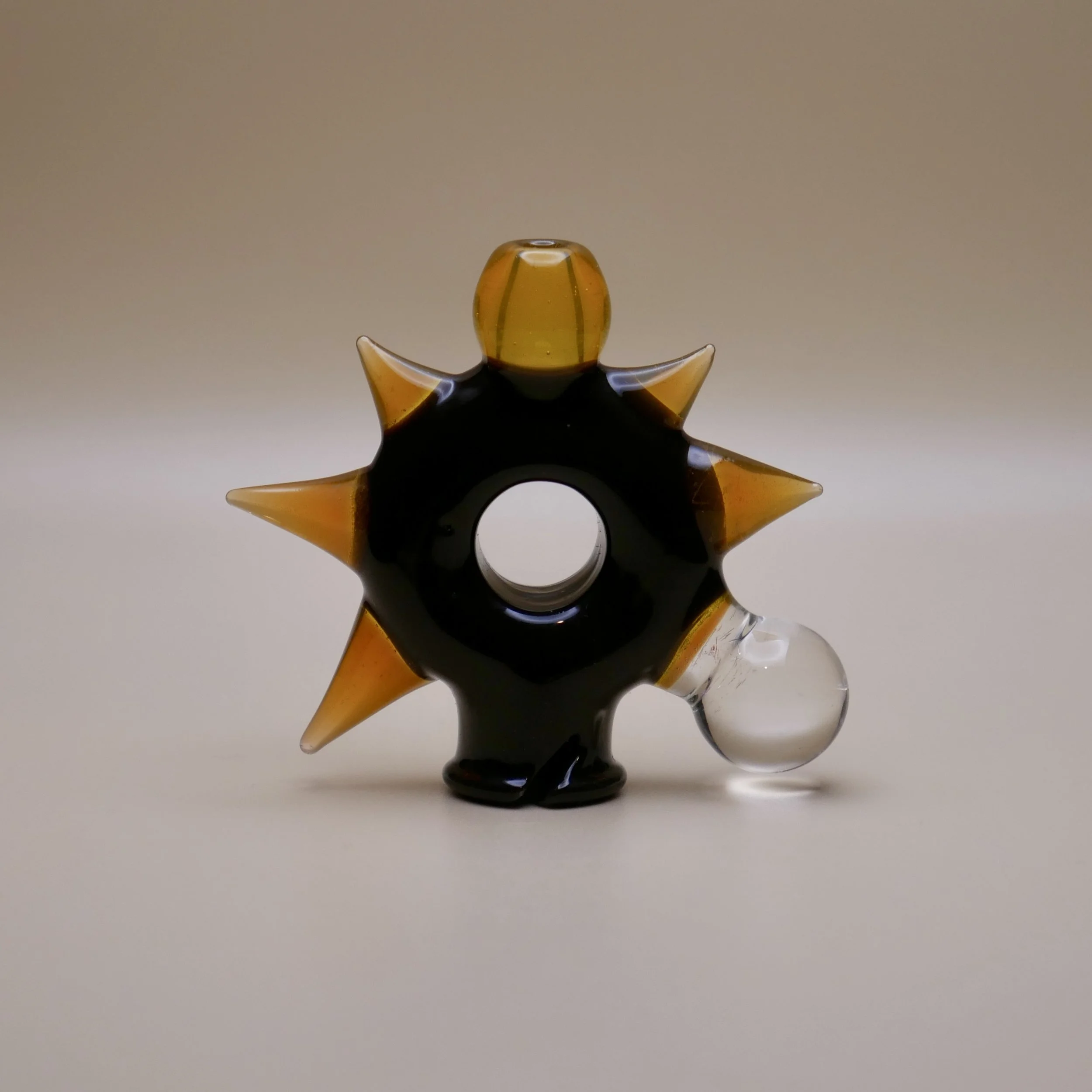Grime Glass - Brown Star