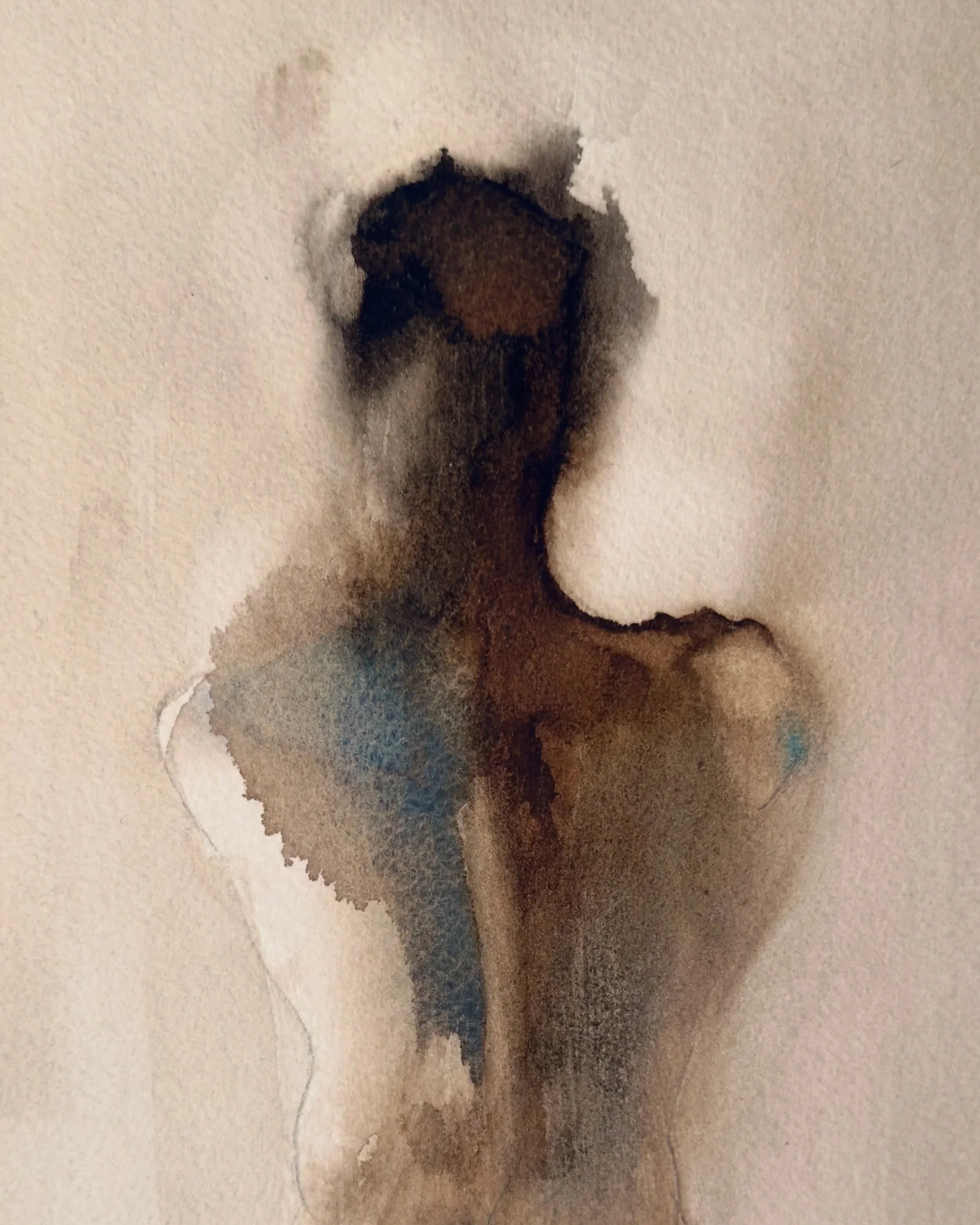 AROMA, 2025. Water color on 100% organic cotton cold pressed paper / 8.5 x 11 inches