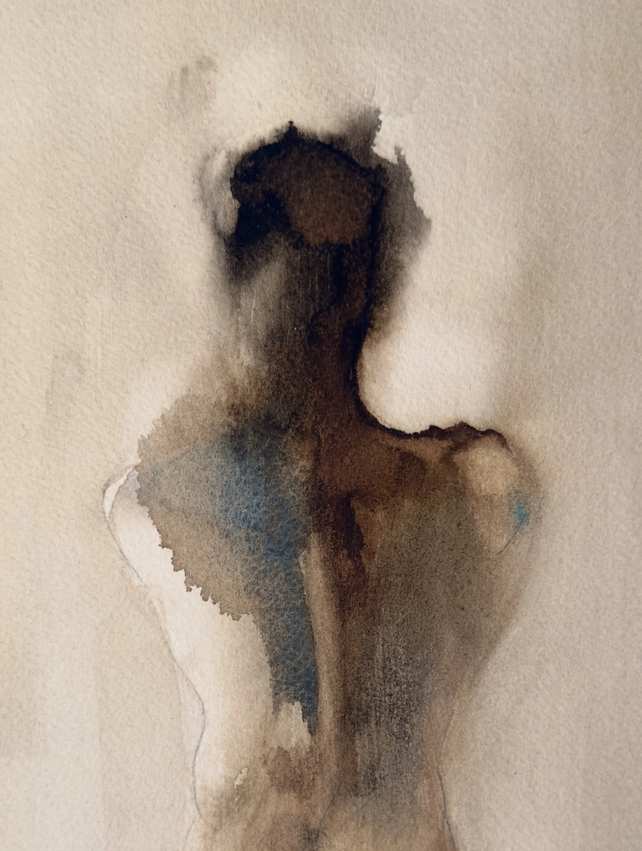 AROMA, 2025. Water color on 100% organic cotton cold pressed paper / 8.5 x 11 inches